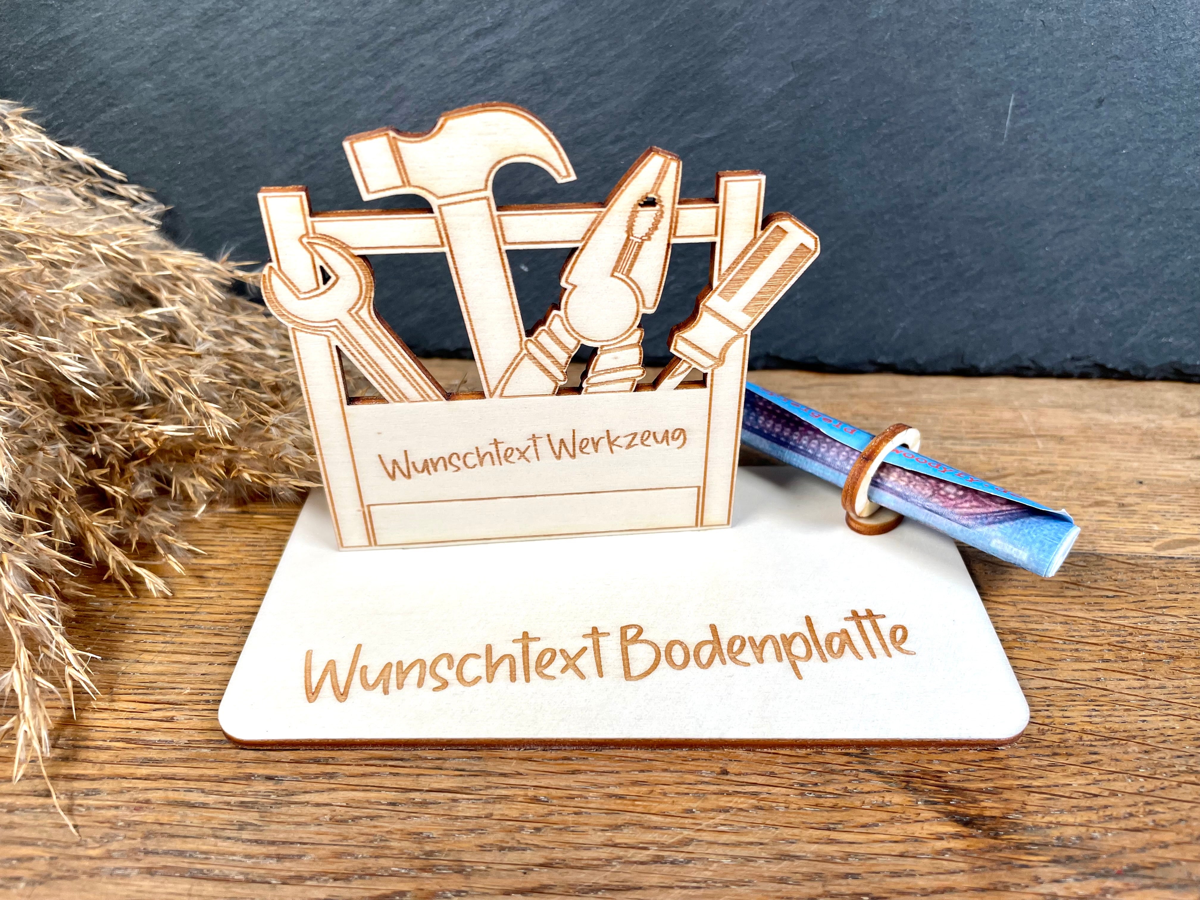 Geldscheinhalter Werkzeug, Werkzeugkoffer