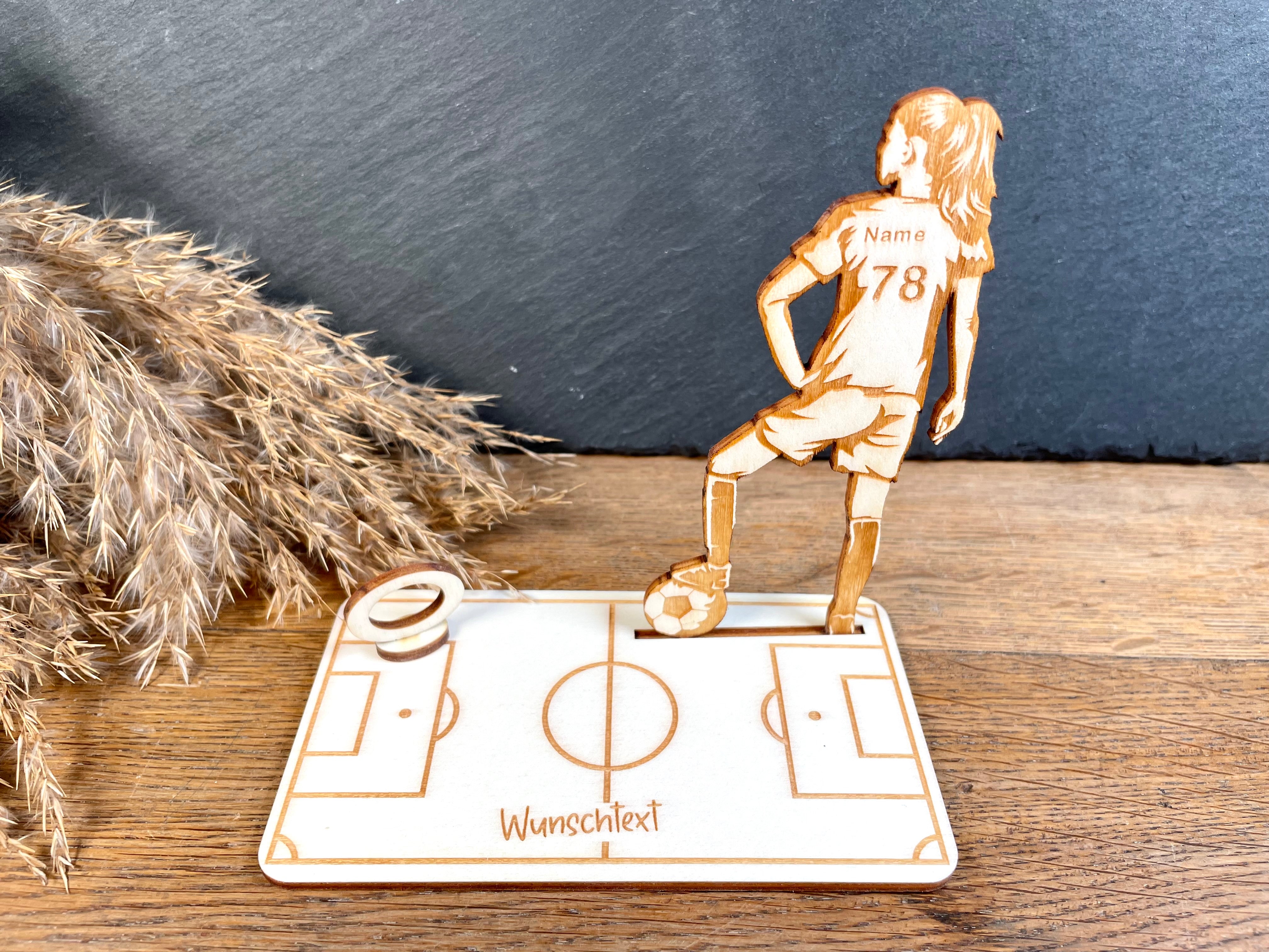 Geldscheinhalter Fußballspielerin