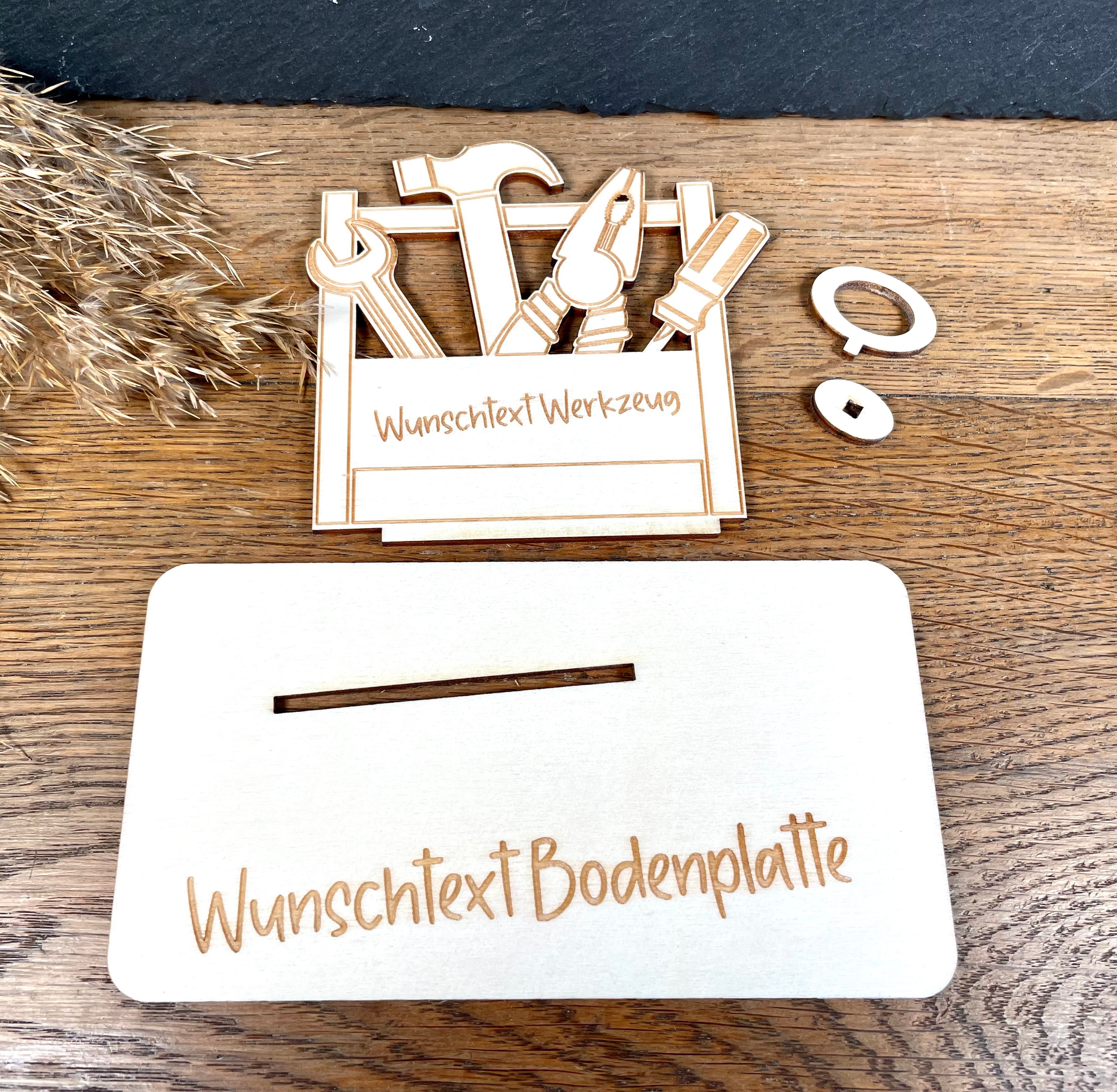 Geldscheinhalter Werkzeug, Werkzeugkoffer