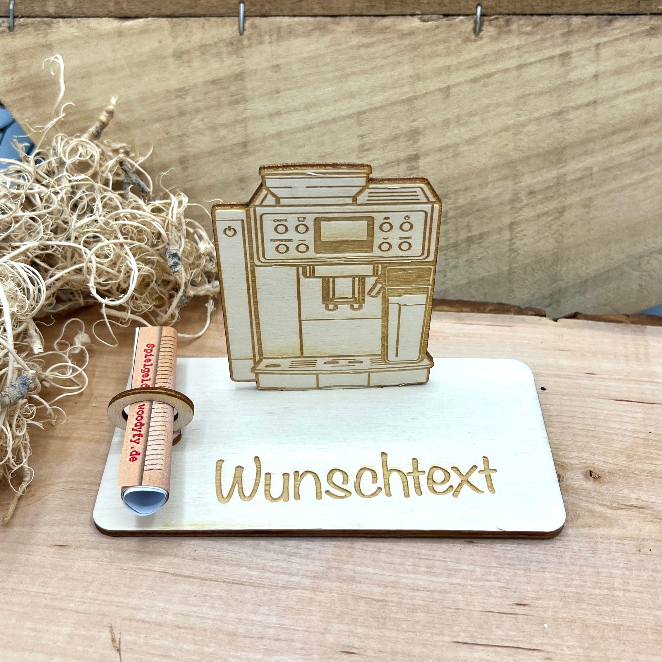 Geldscheinhalter Kaffeevollautomat