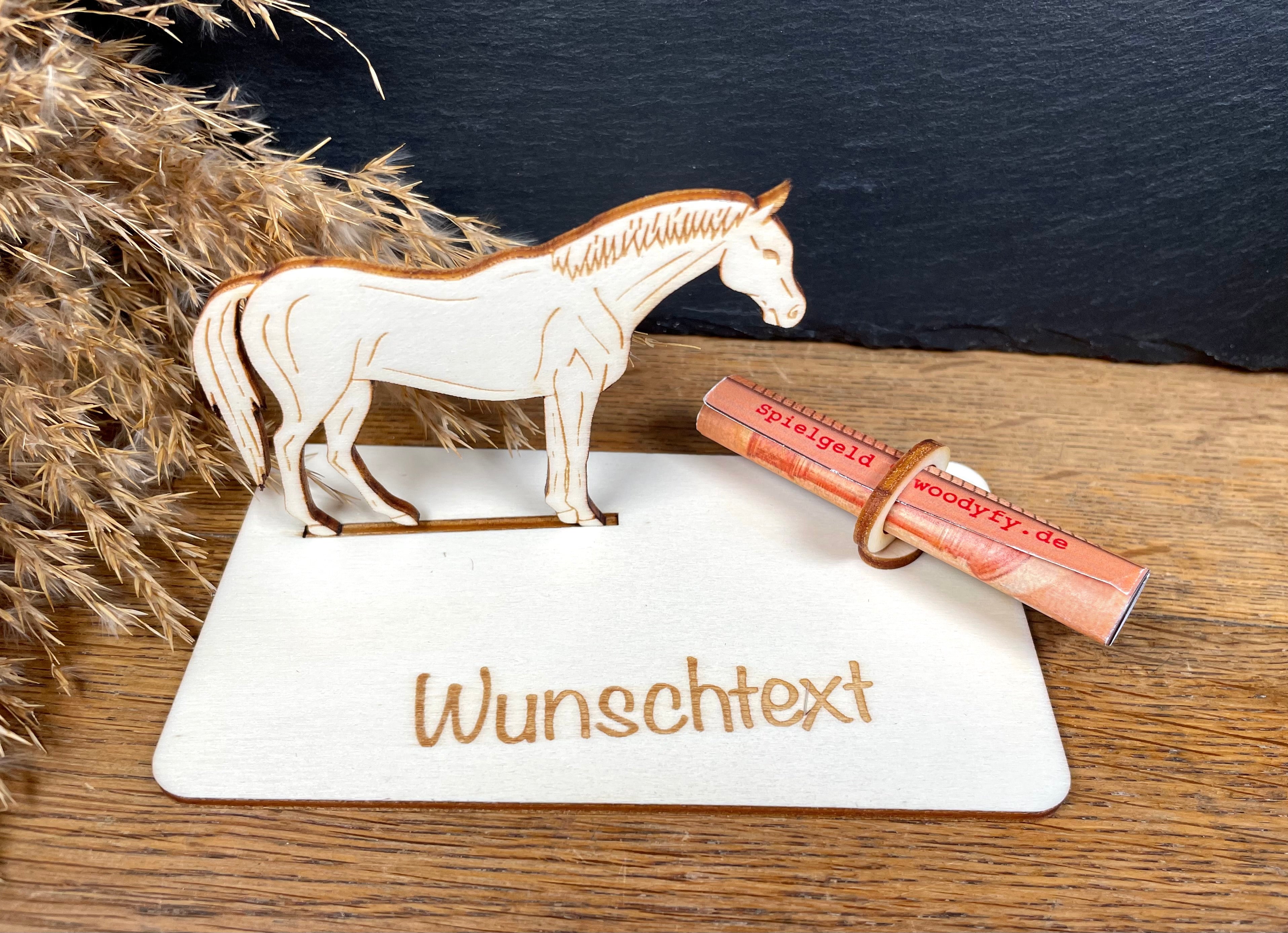 Geldscheinhalter Pferd