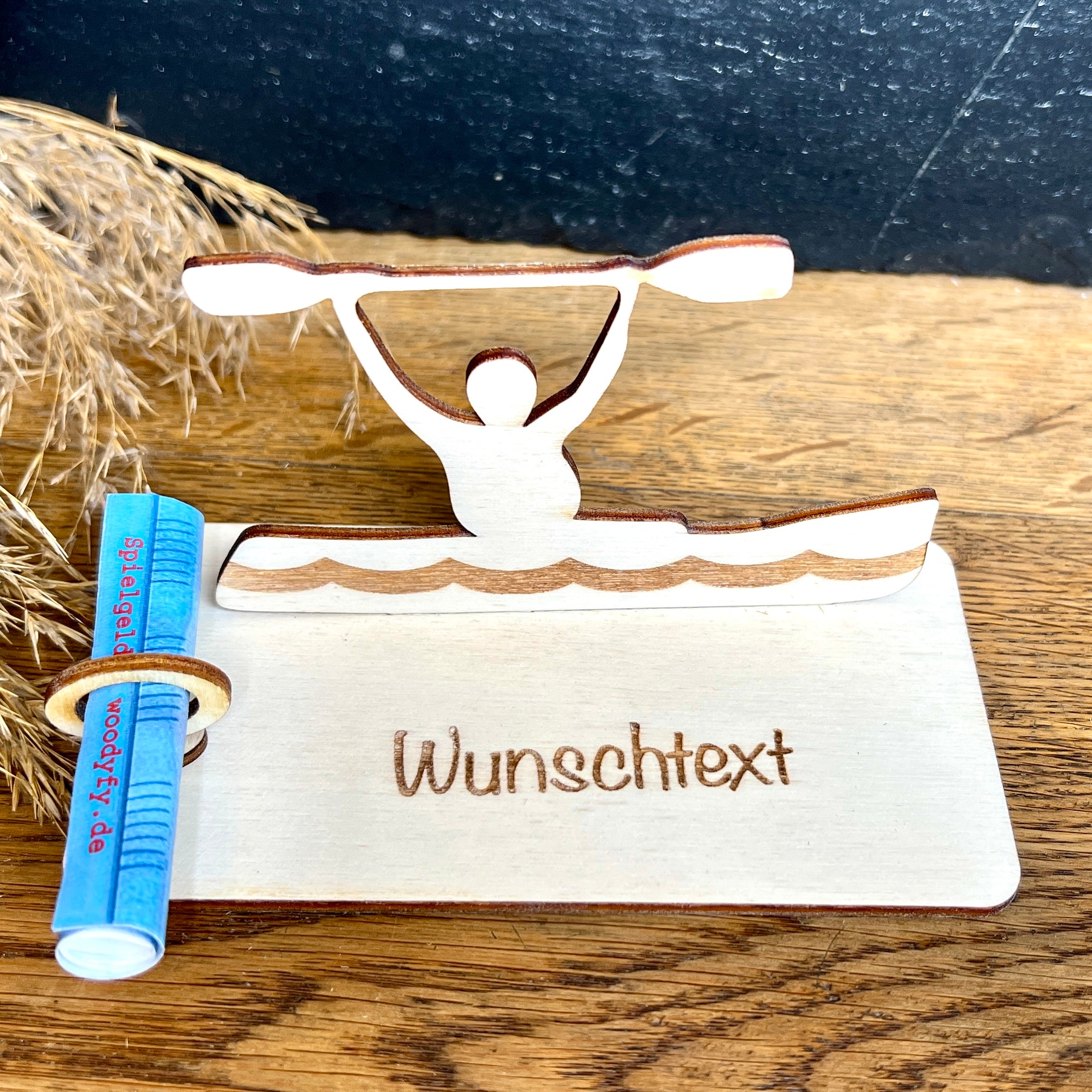 Geldscheinhalter Kanu 1-Person