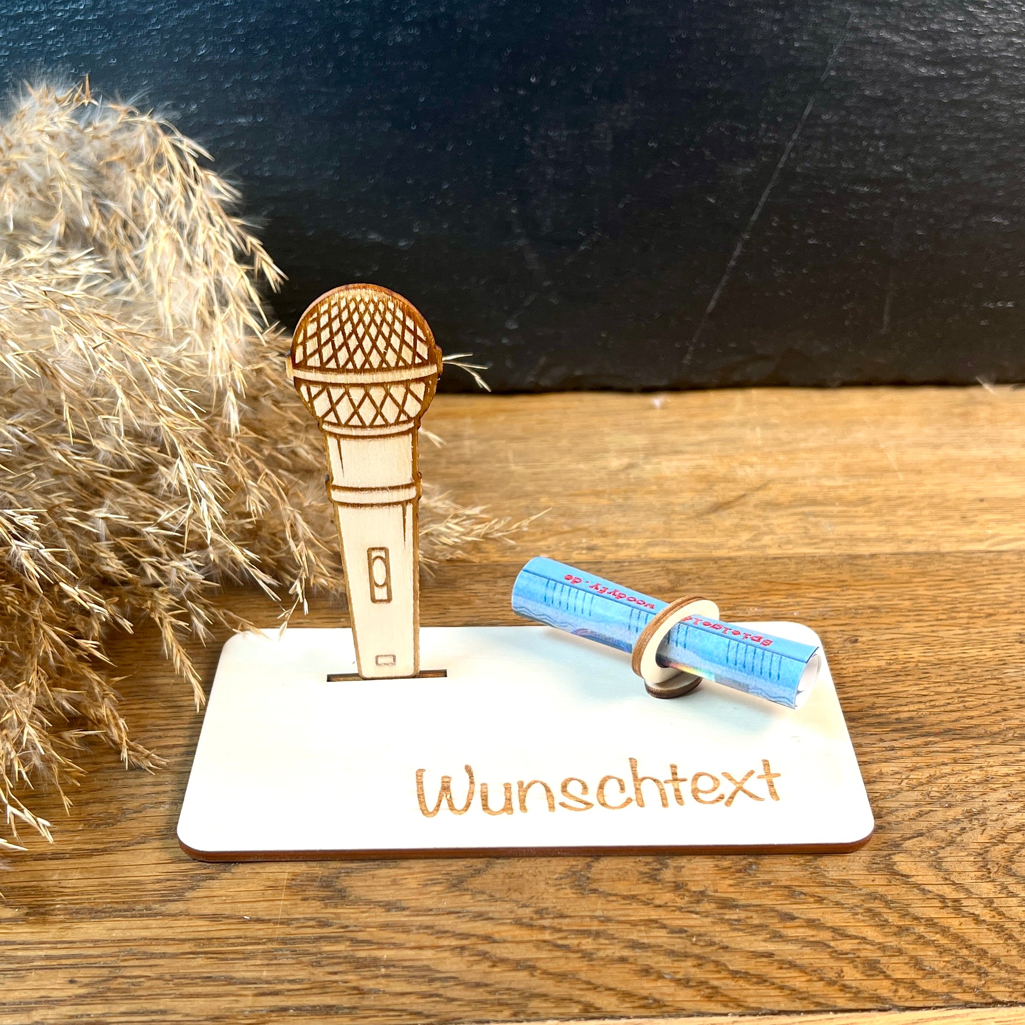 Geldscheinhalter Mikrofon