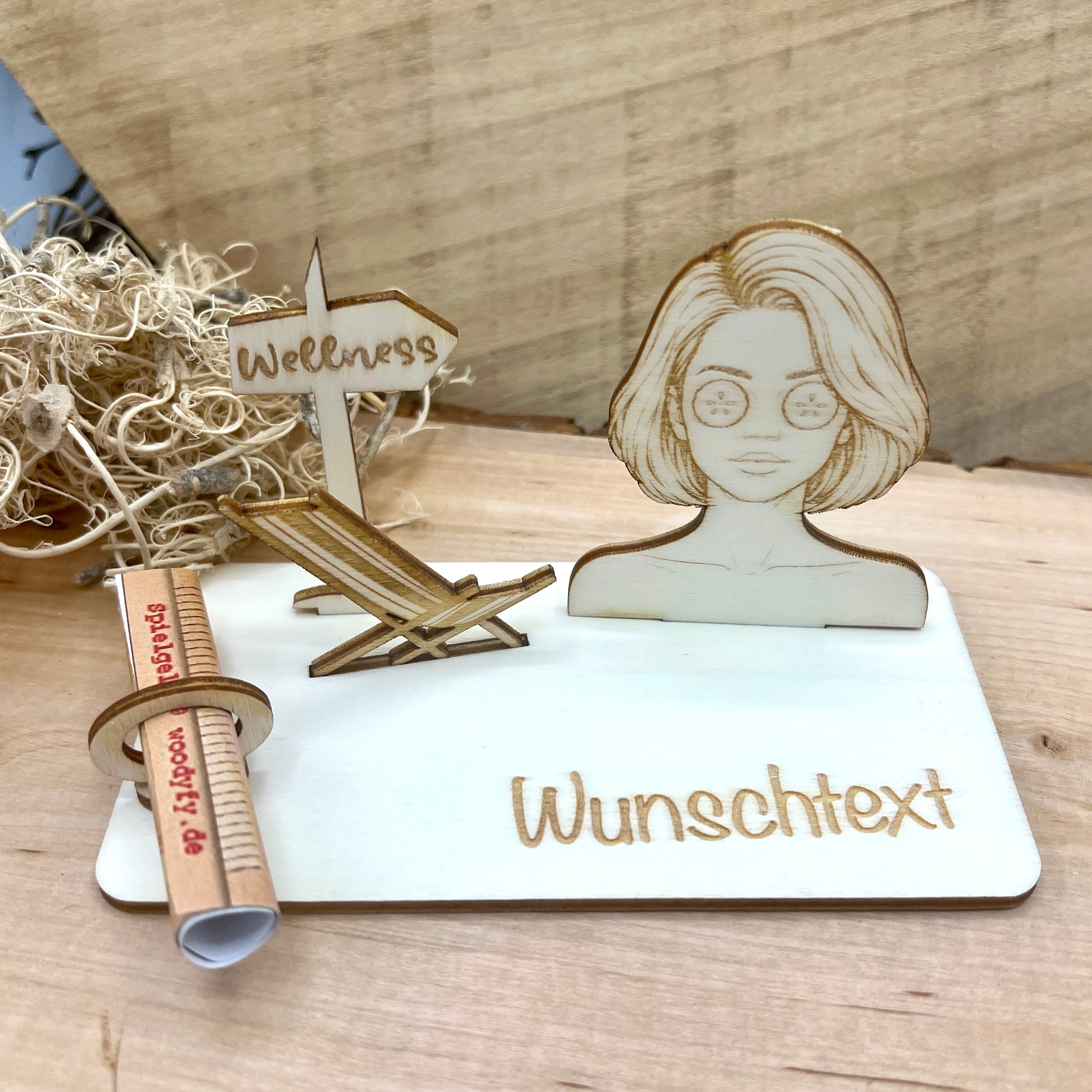 Geldscheinhalter Wellness Frau