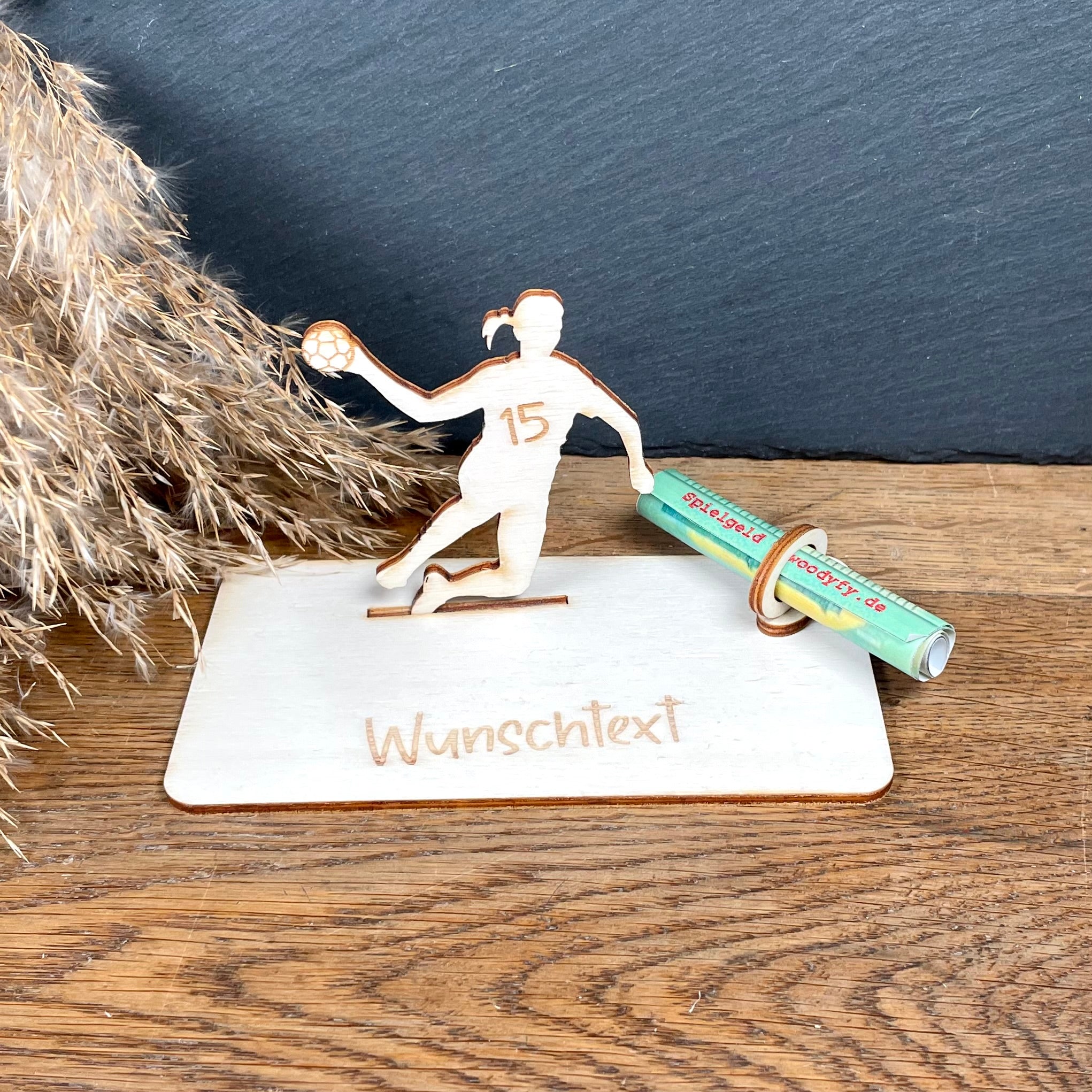 Geldscheinhalter Handball Feldspielerin