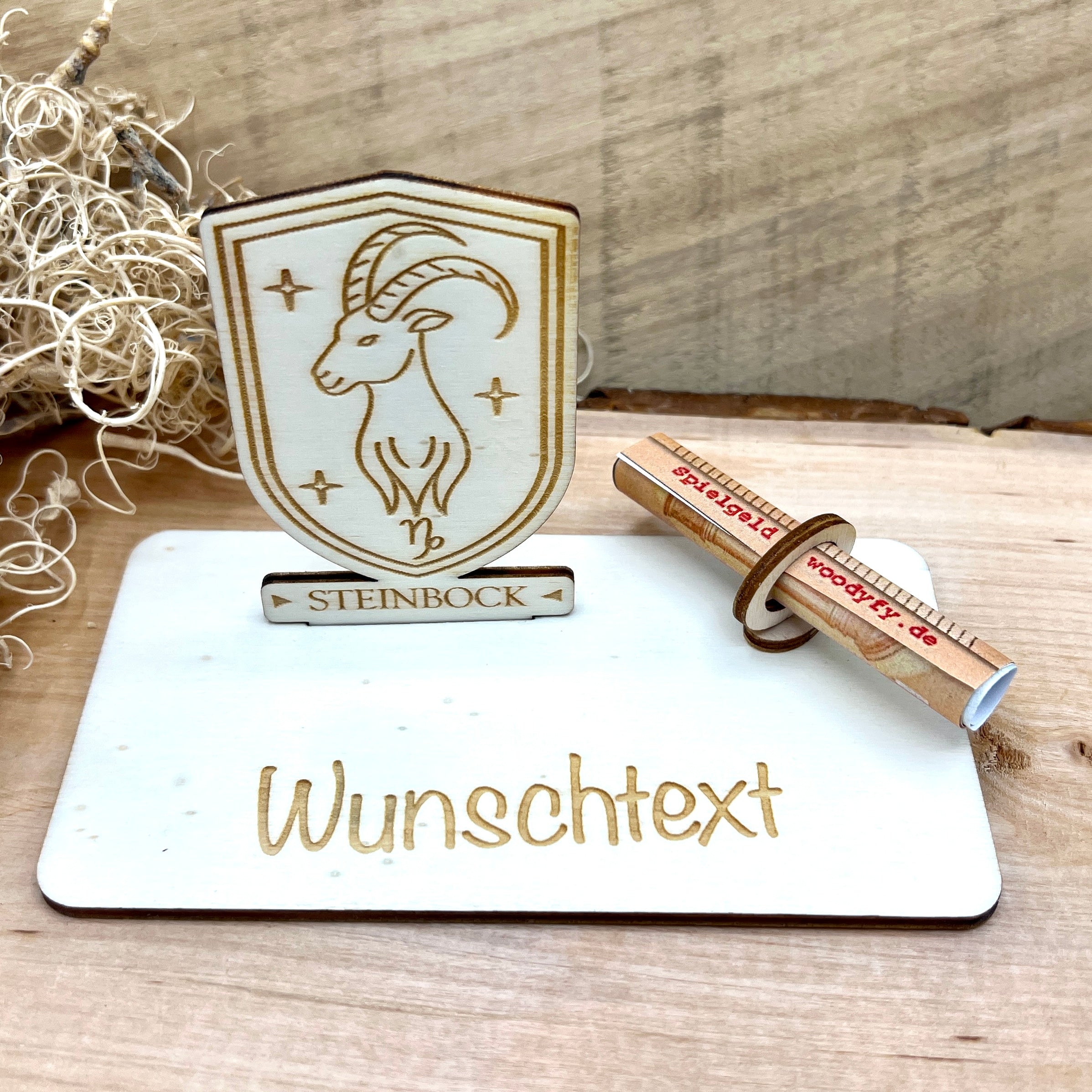 Geldscheinhalter Sternzeichen Steinbock