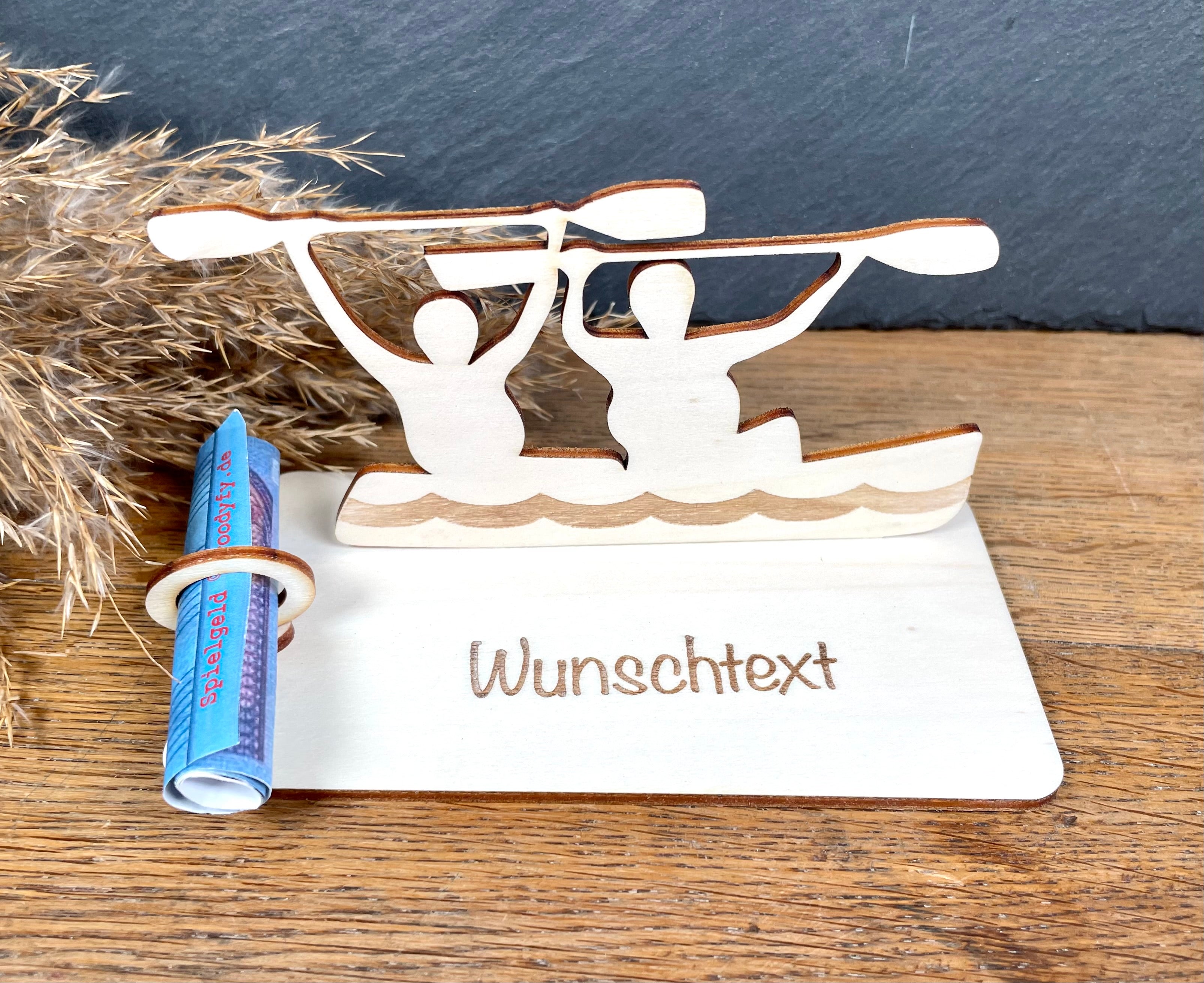 Geldscheinhalter Kanu 2-Personen