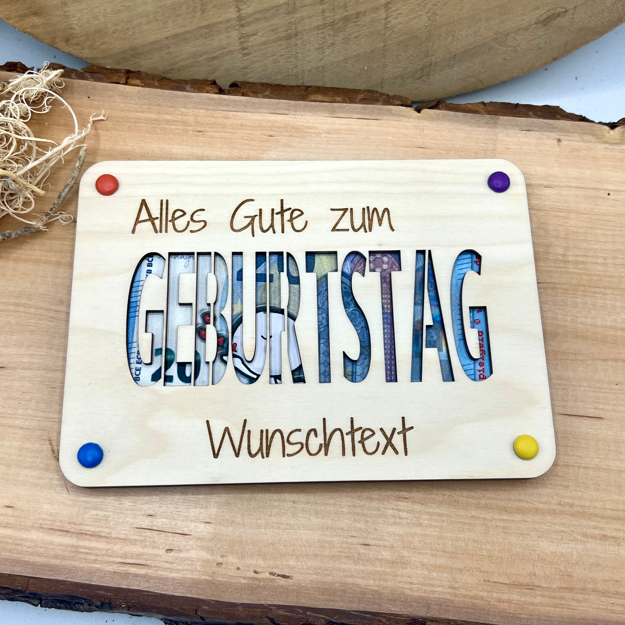 Geldkarte Alles Gute zum Geburtstag