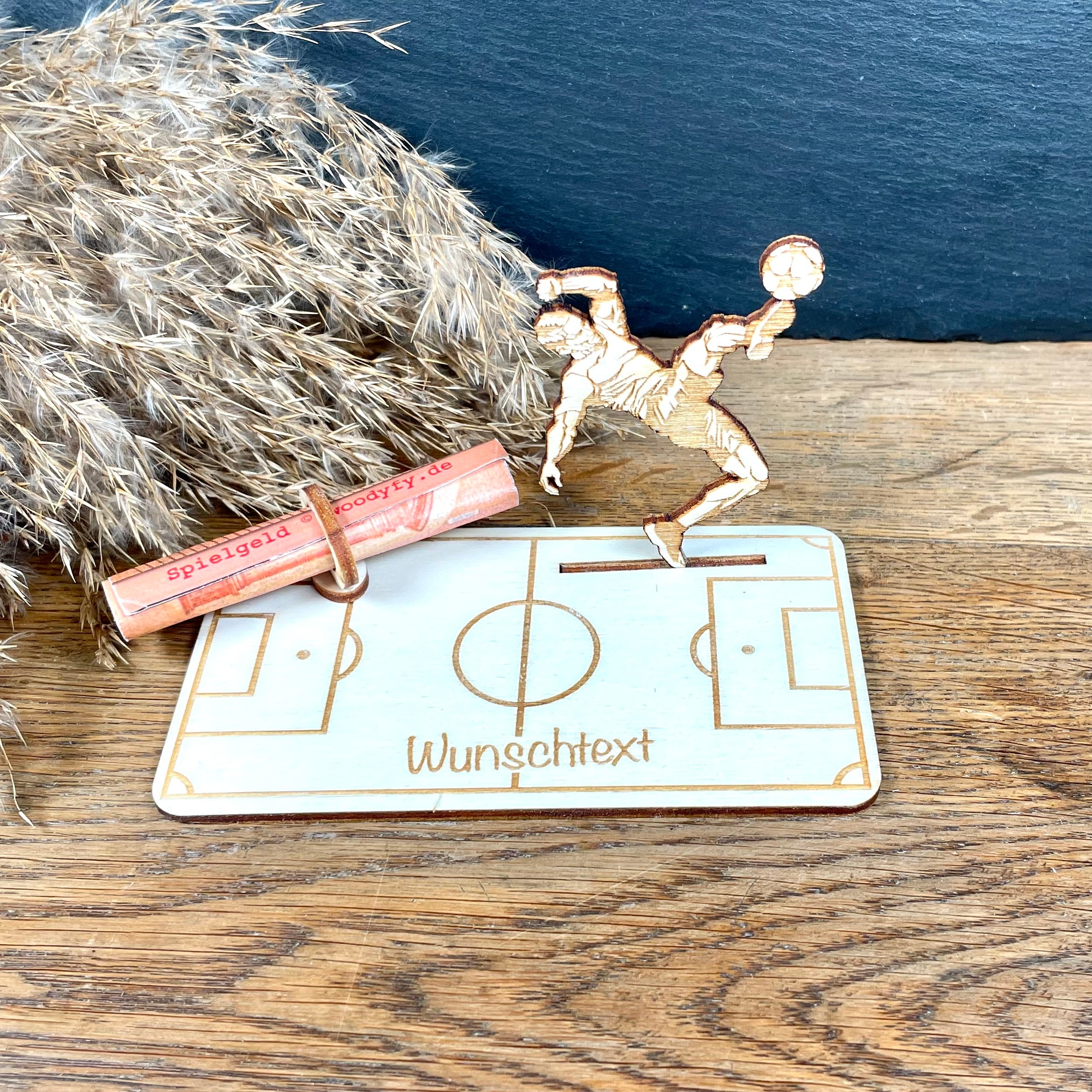 Geldscheinhalter Fußballspieler