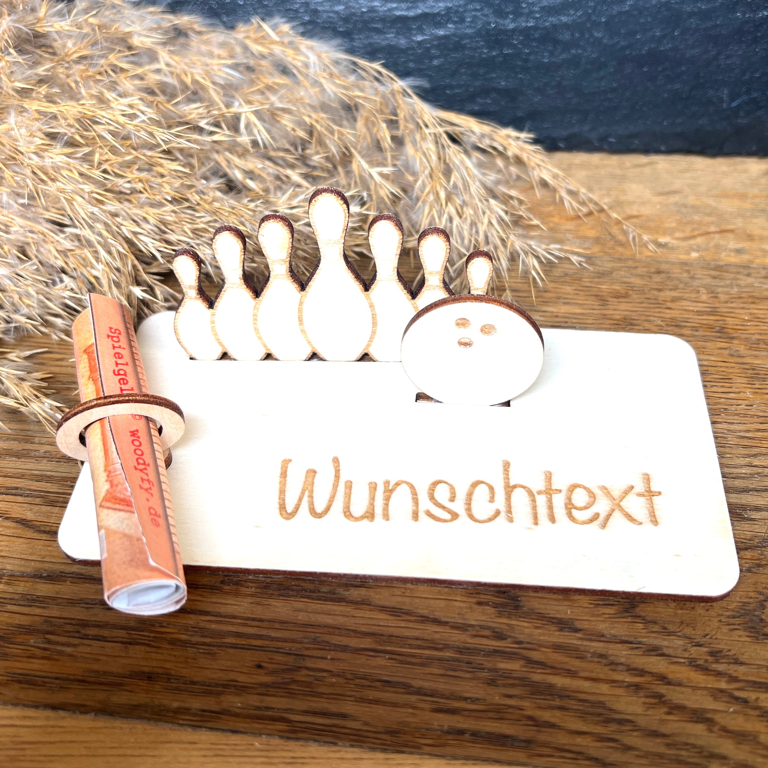 Geldscheinhalter Bowling