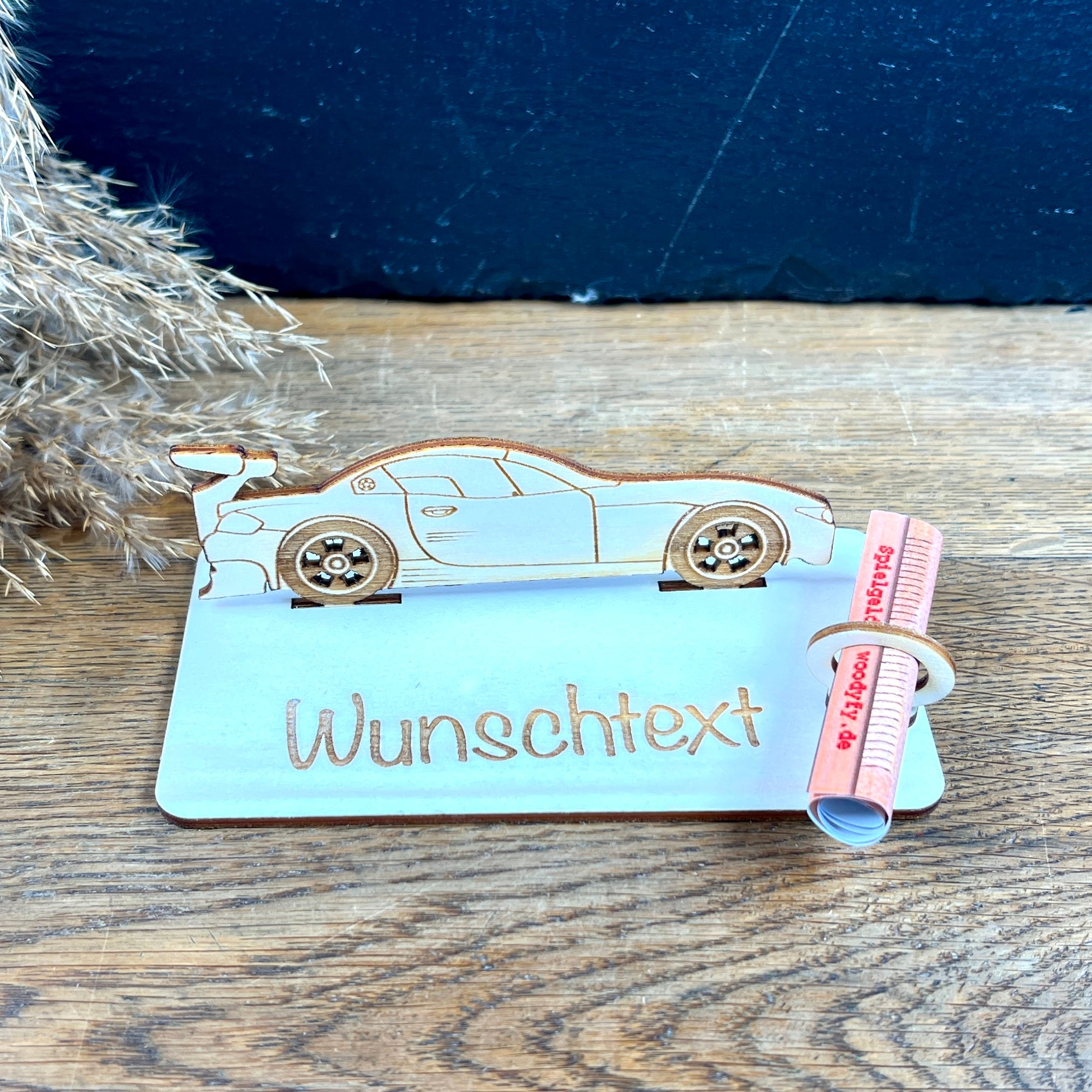 Geldscheinhalter Rennauto