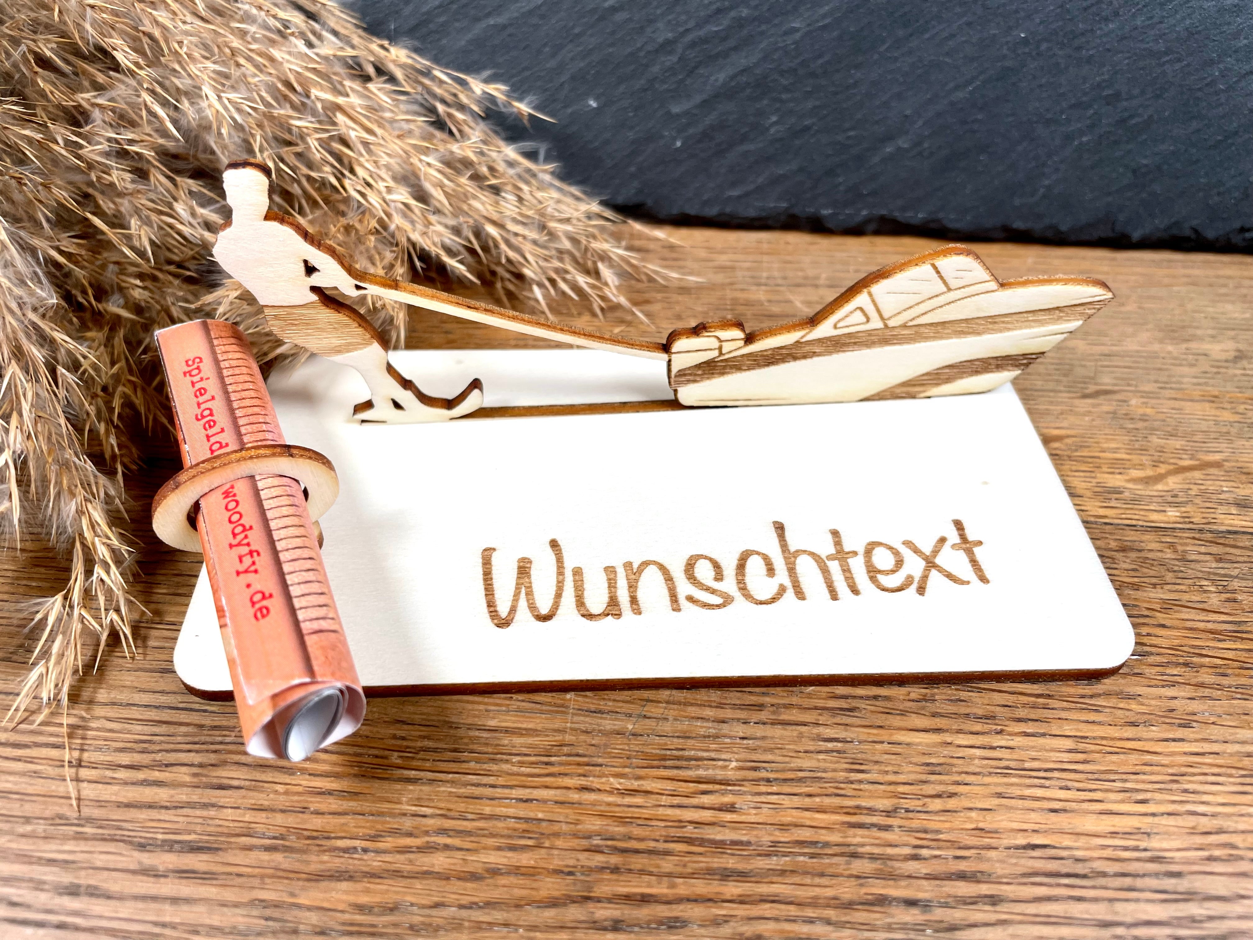 Geldscheinhalter Wasserski