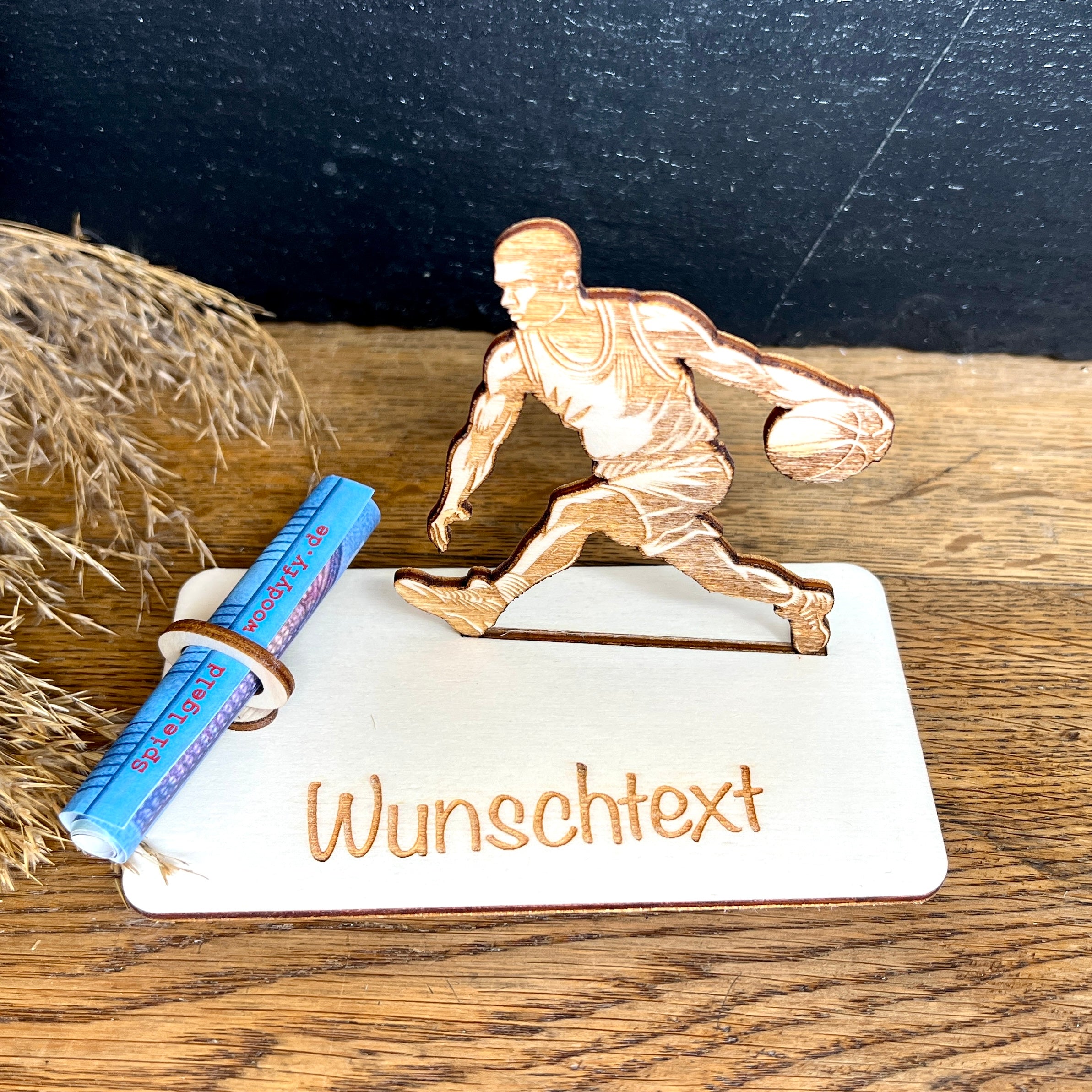 Geldscheinhalter Basketballspieler