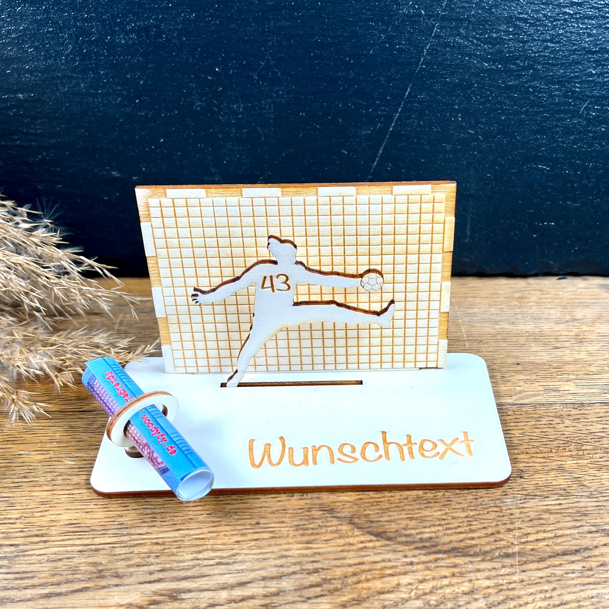 Geldscheinhalter Handball Torwart