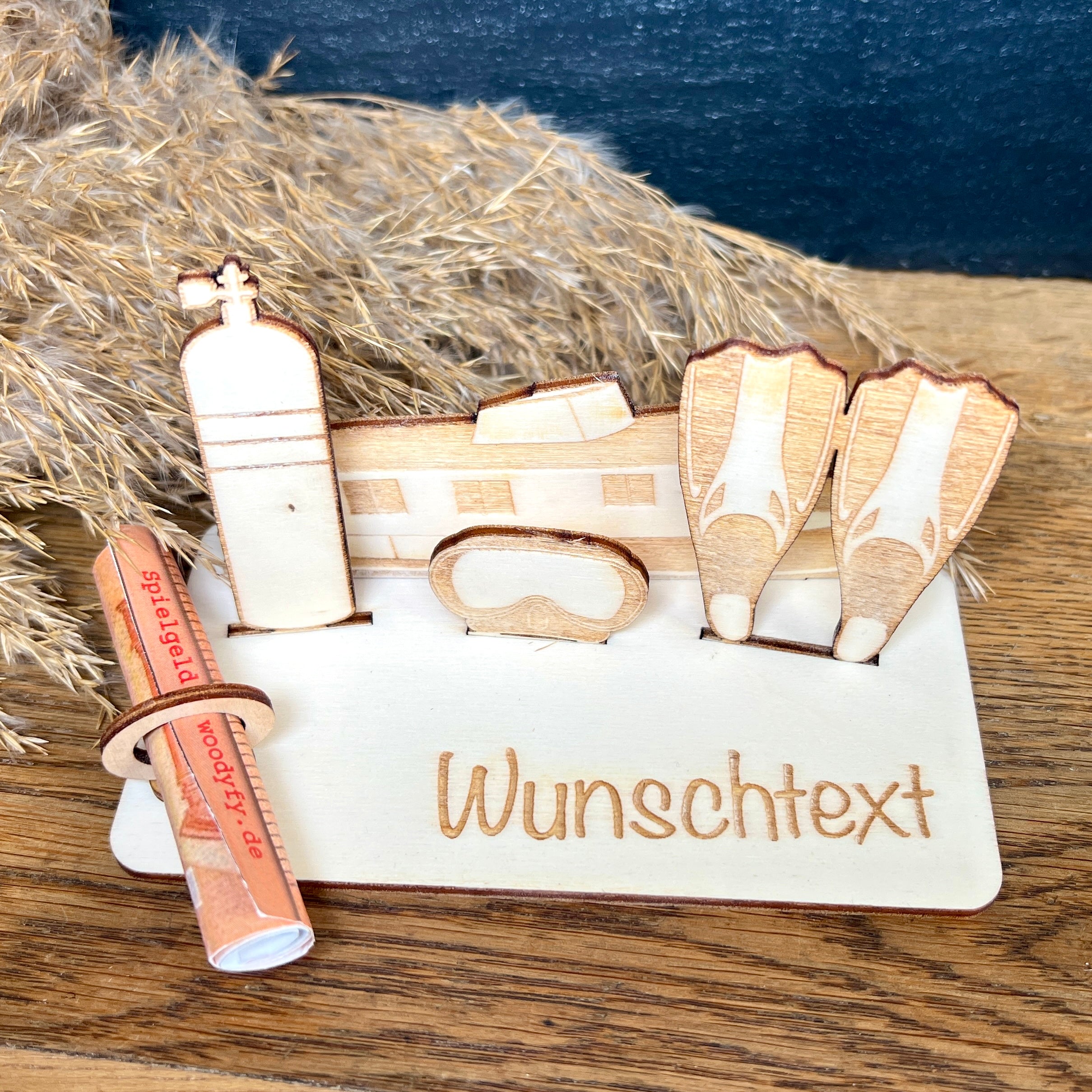 Geldscheinhalter Tauchen