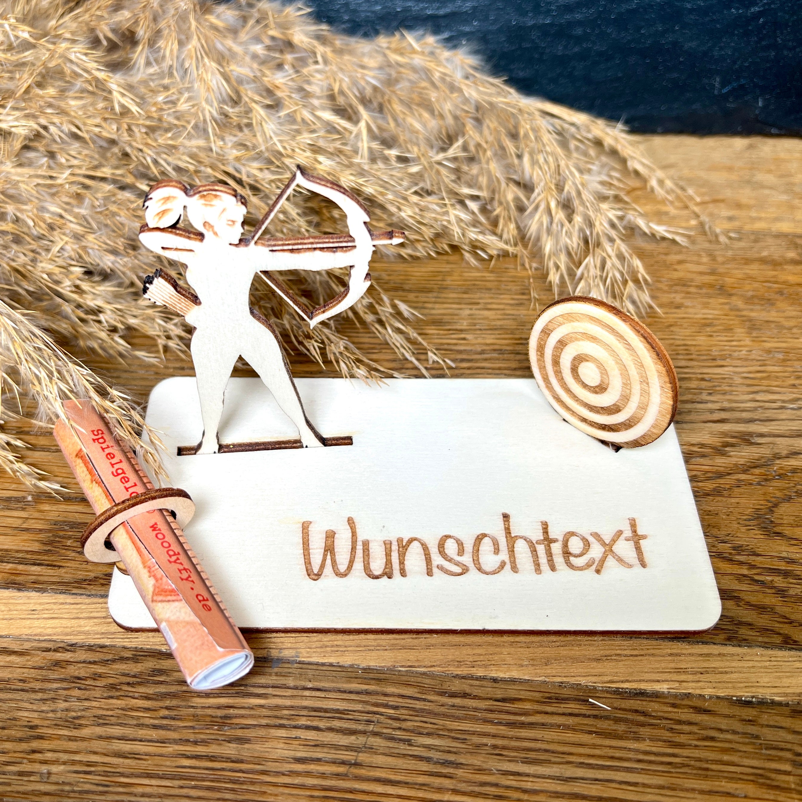 Geldscheinhalter Bogenschießen