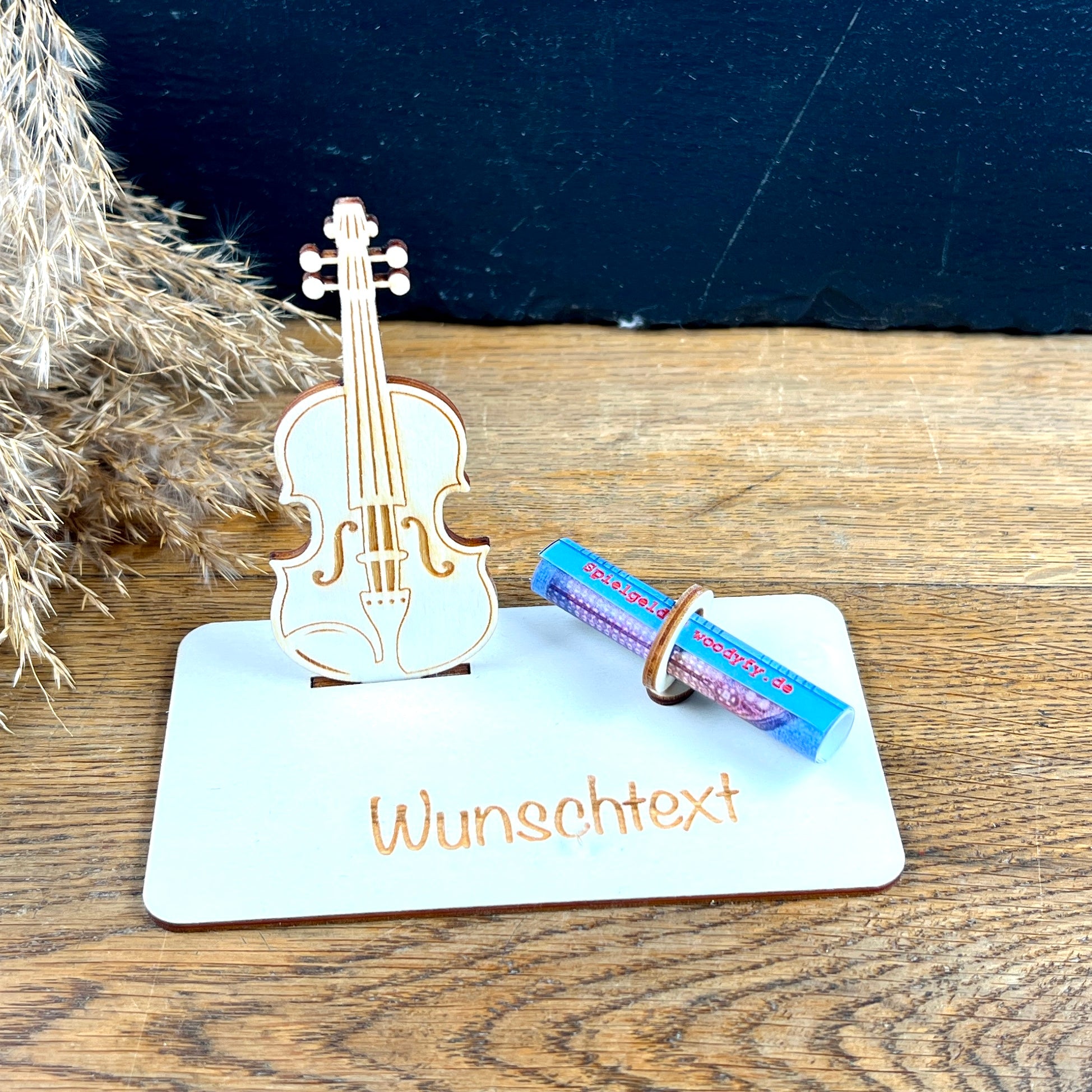 Geldscheinhalter Geige