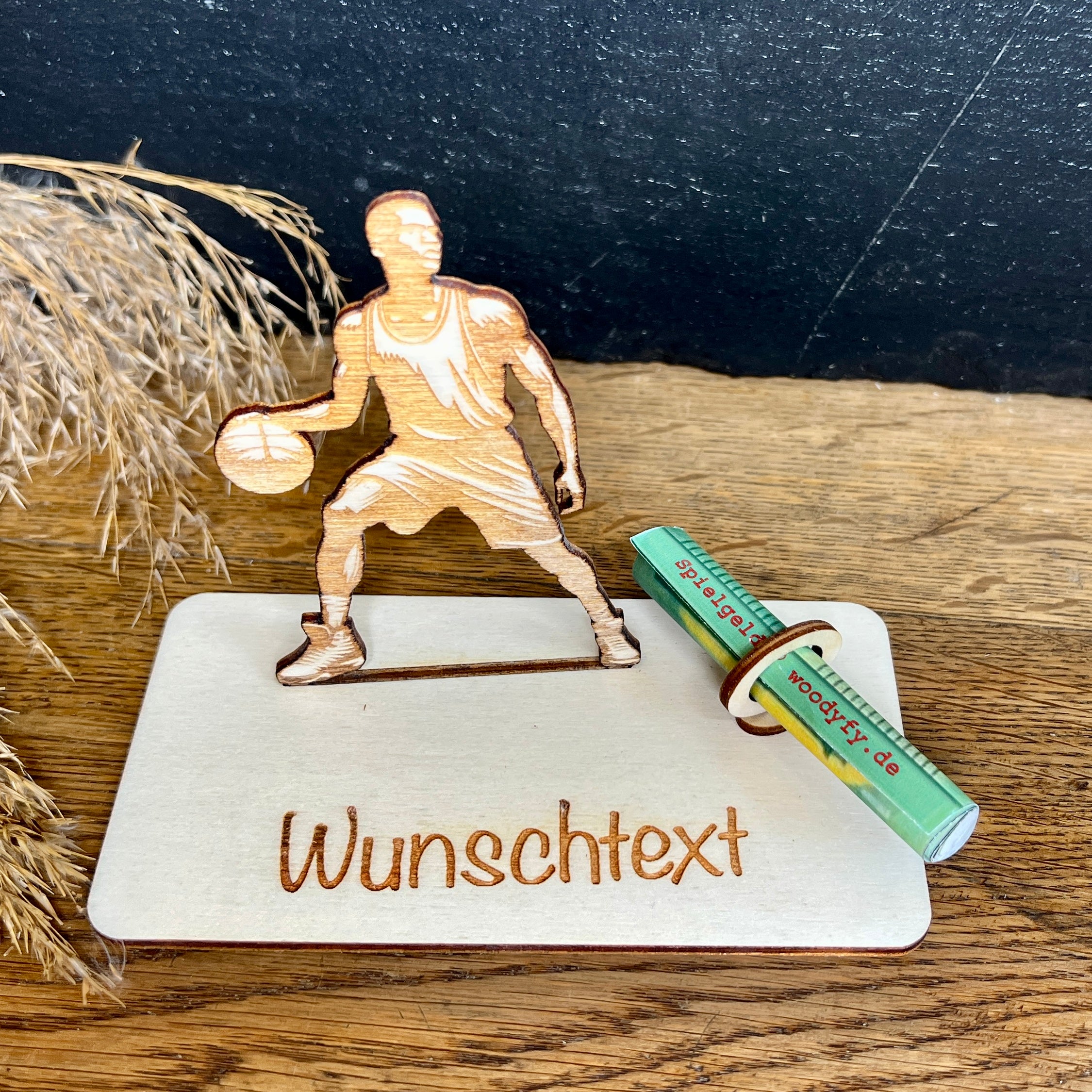 Geldscheinhalter Basketballspieler