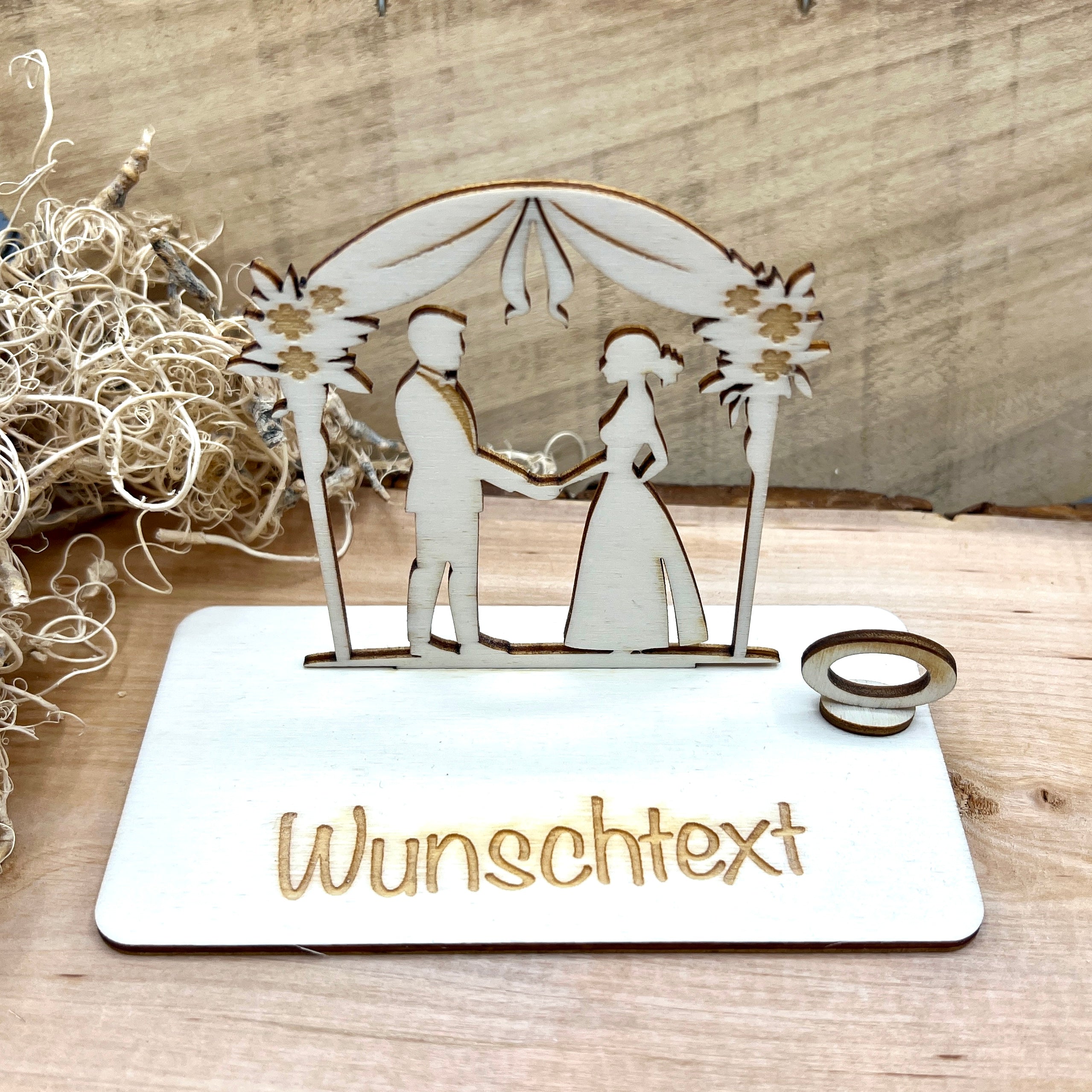 Geldscheinhalter Hochzeitsbogen