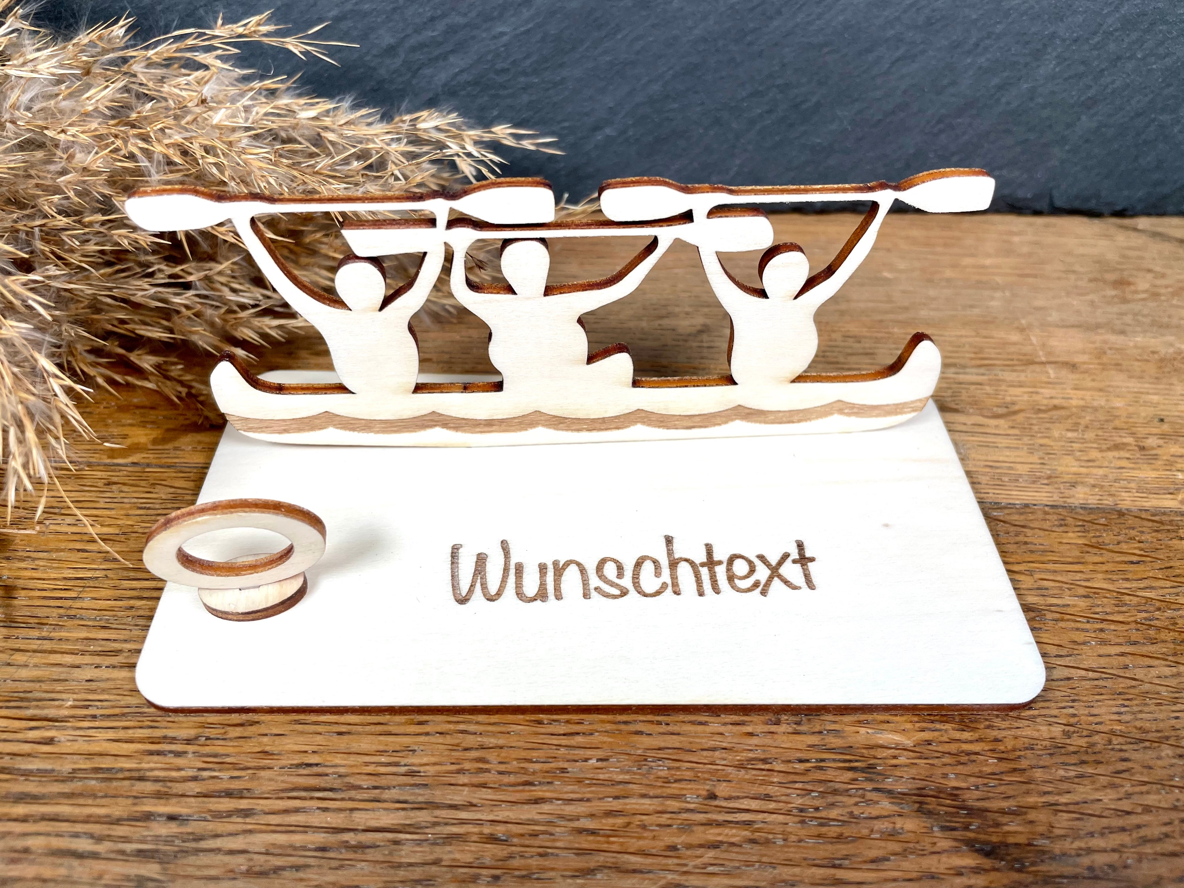 Geldscheinhalter Kanu 3-Personen