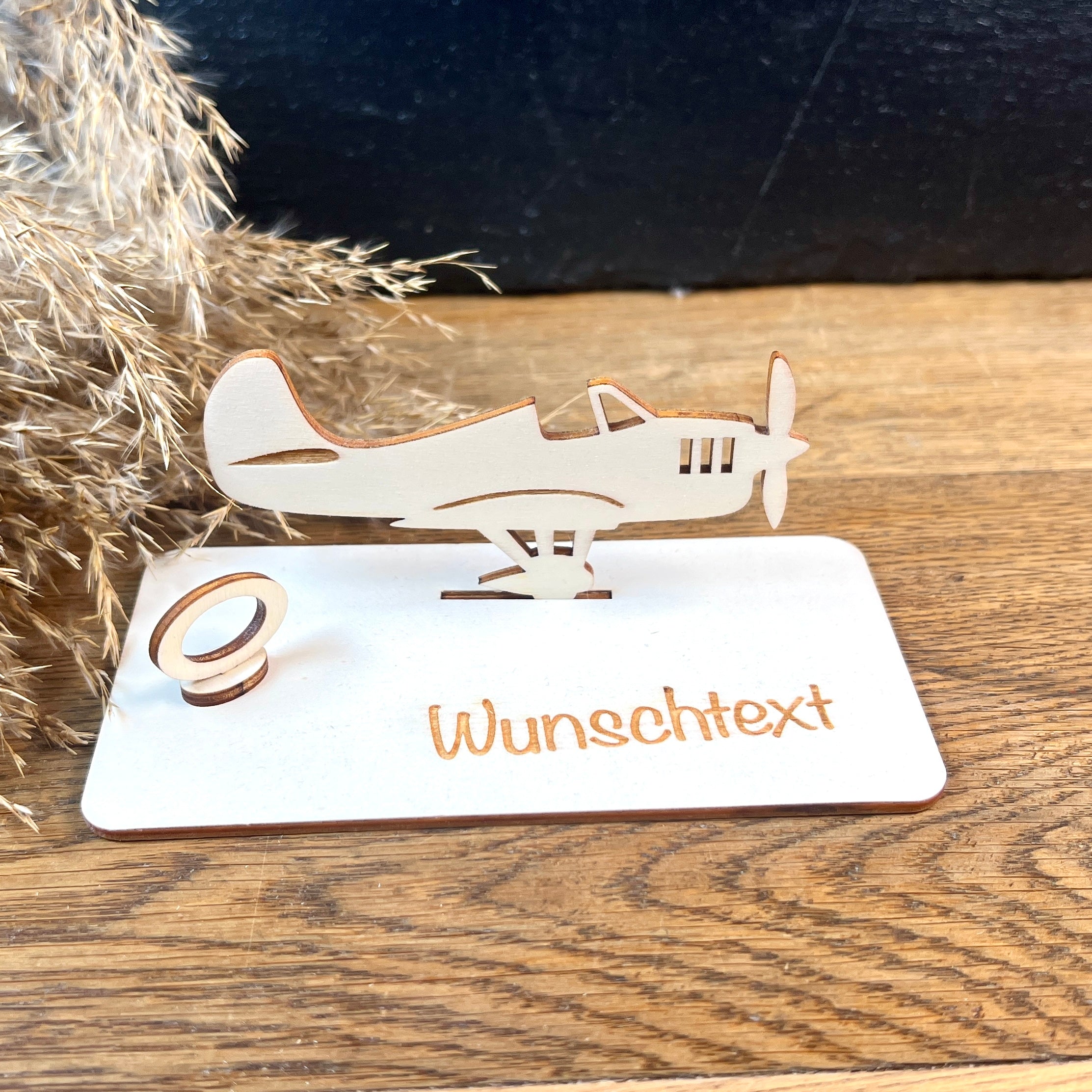 Geldscheinhalter Flugzeug