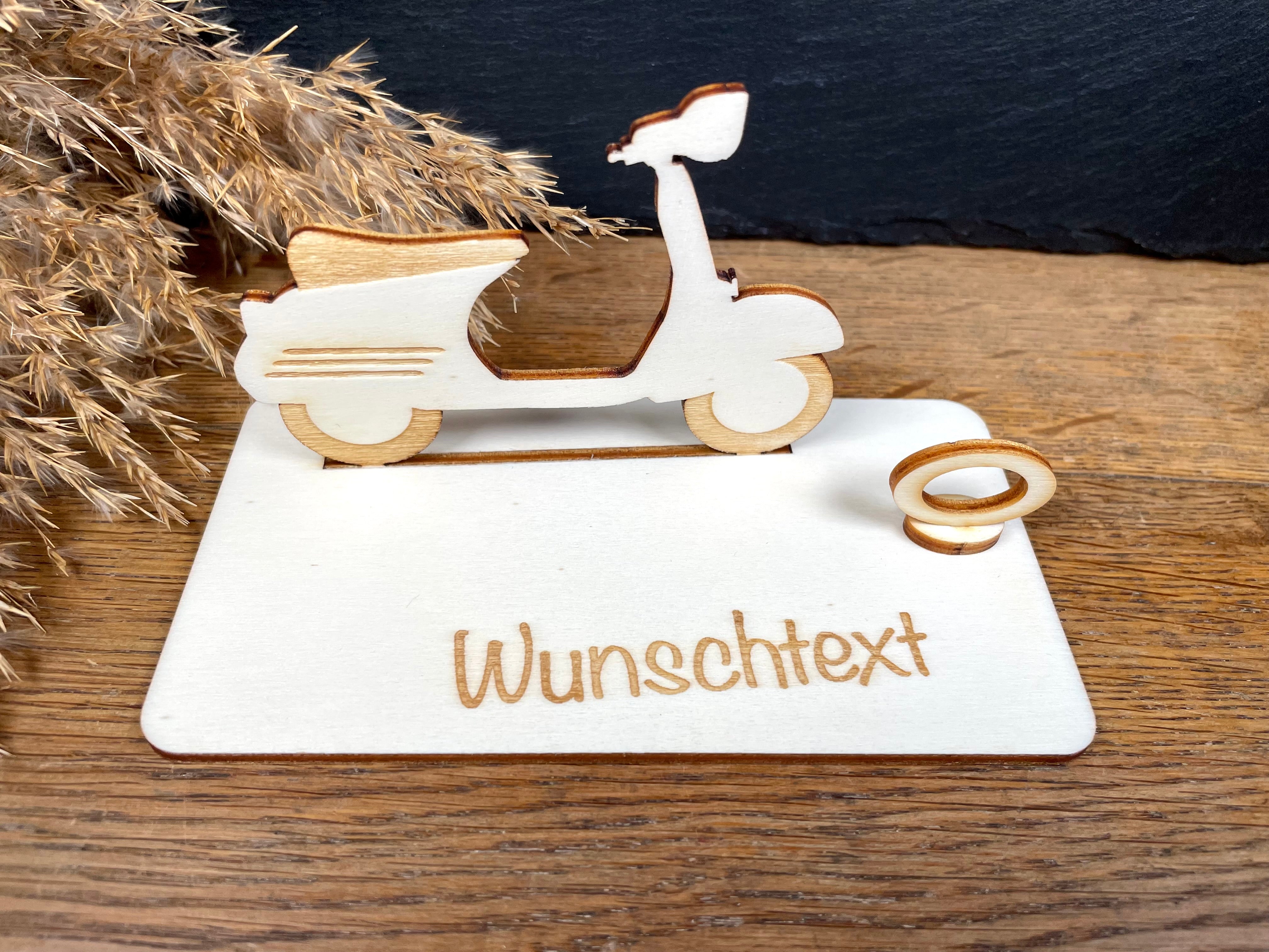 Geldscheinhalter Vespa, Roller