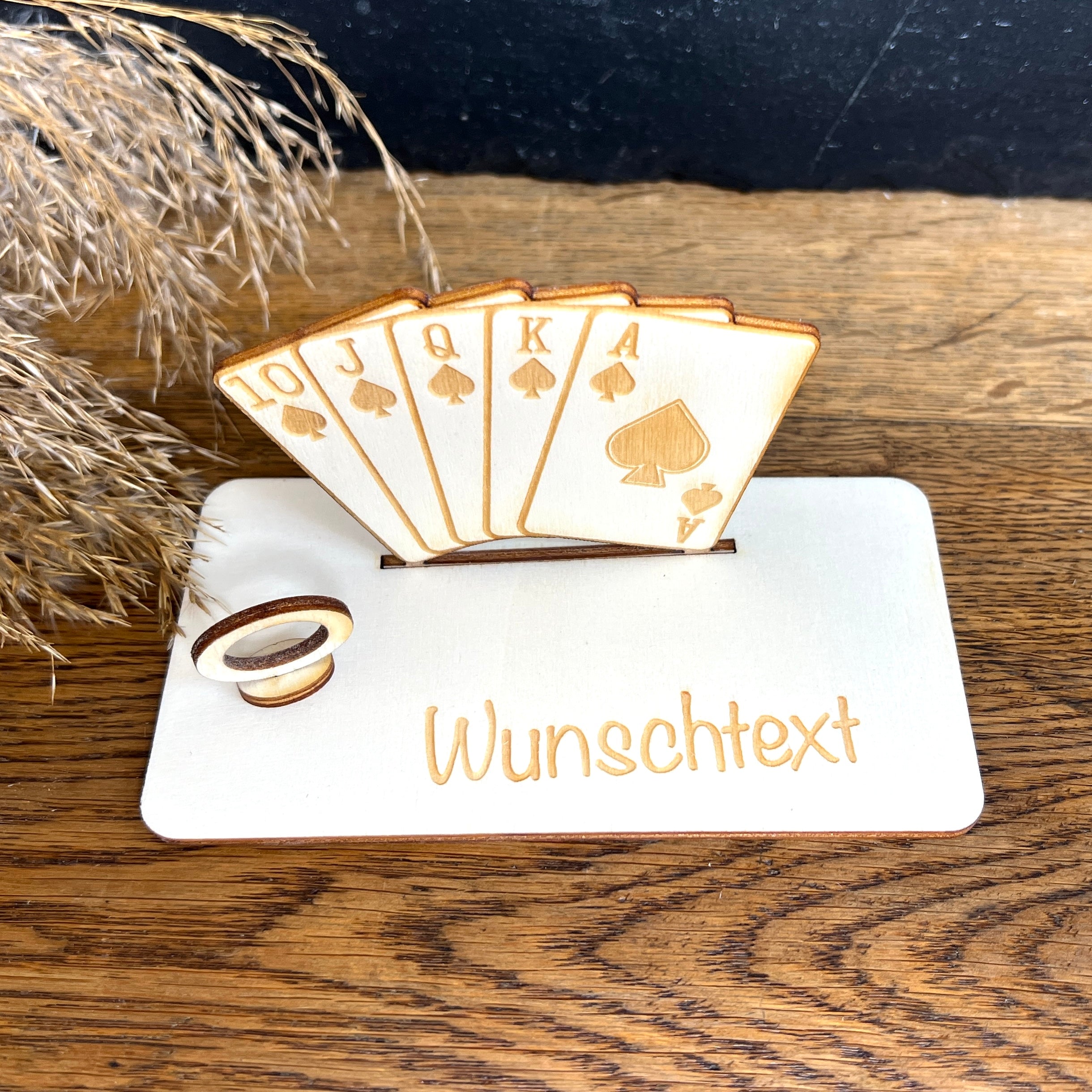 Geldscheinhalter Poker