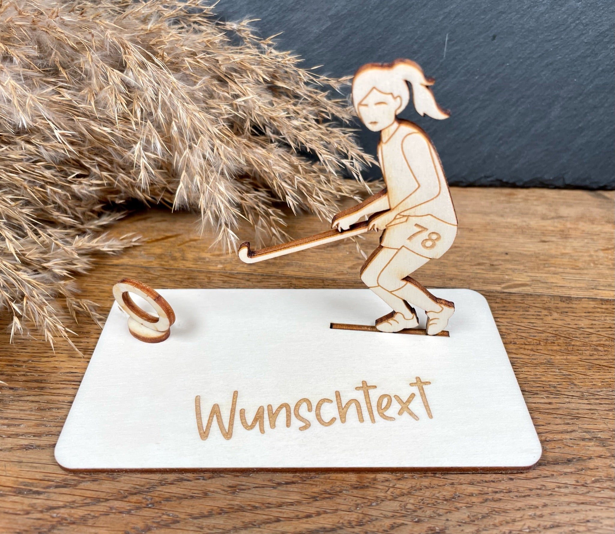 Geldscheinhalter Feldhockeyspielerin