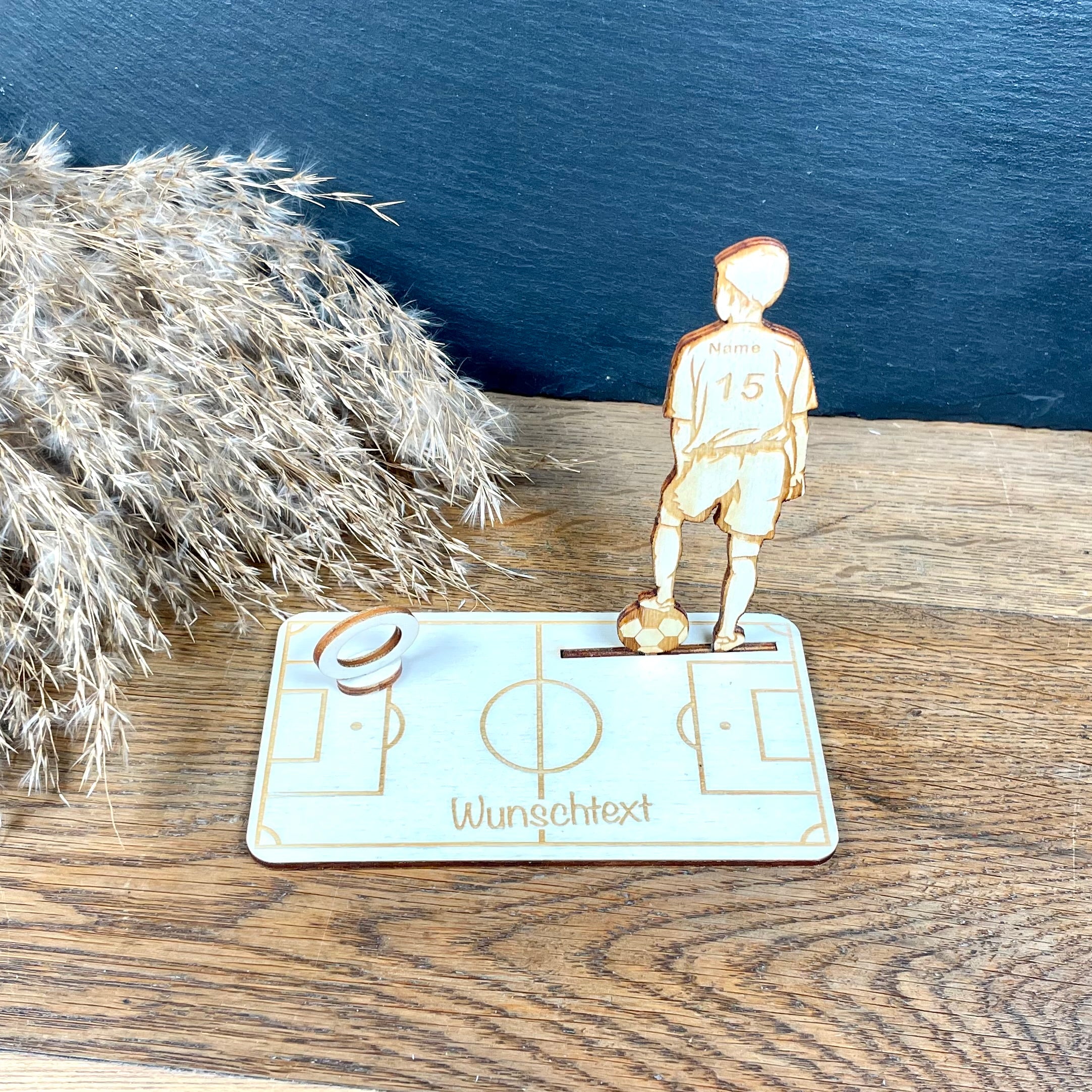 Geldscheinhalter Fußballspieler