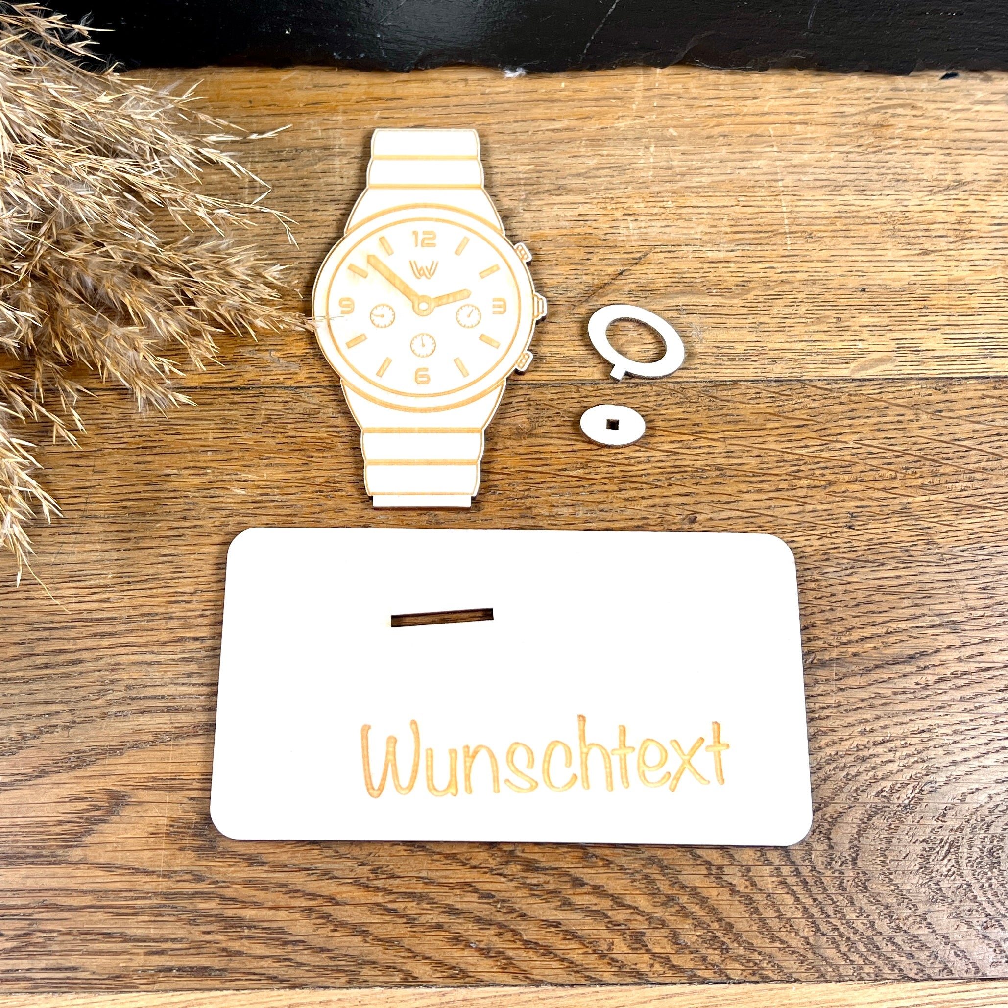 Geldscheinhalter Armbanduhr