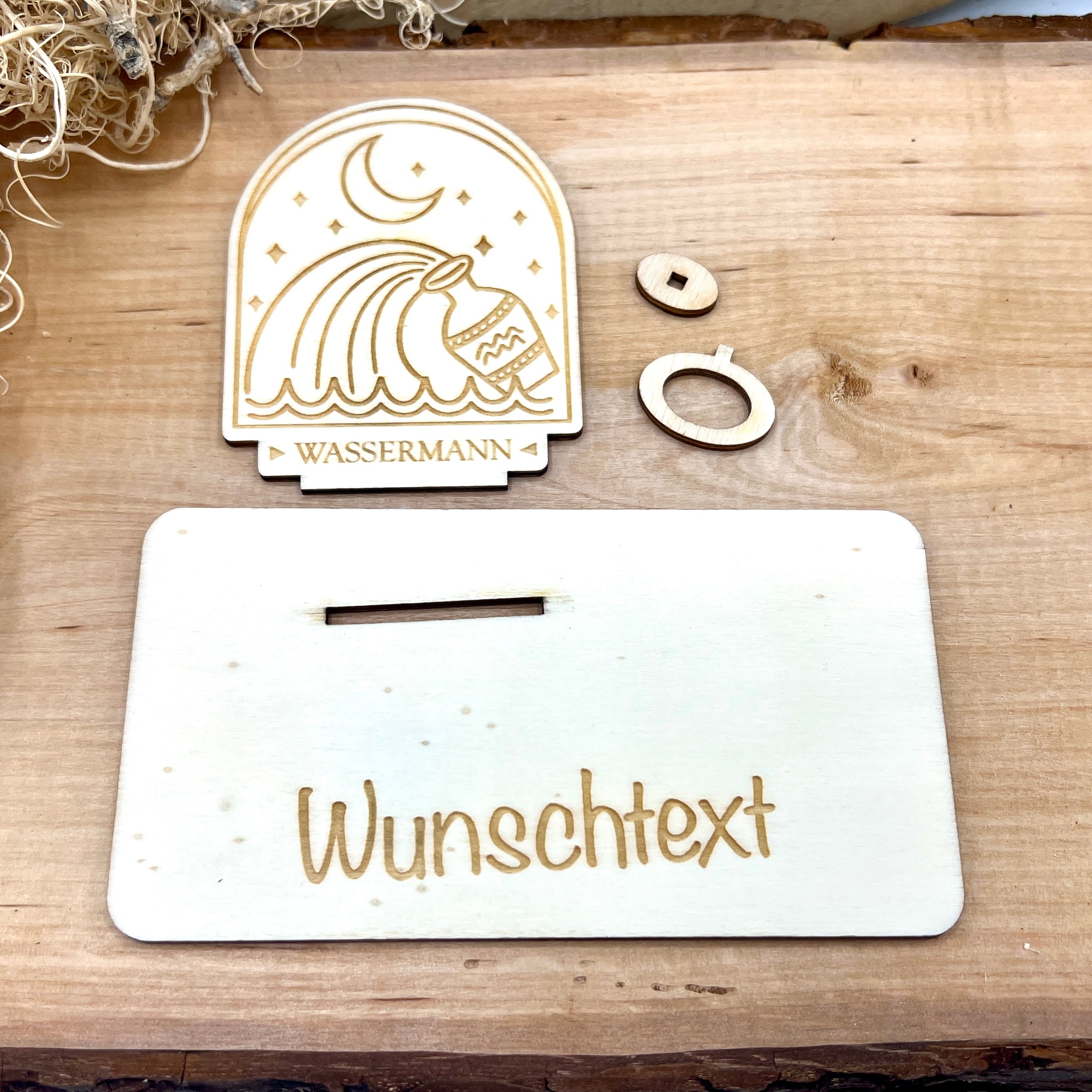 Geldscheinhalter Sternzeichen Wassermann