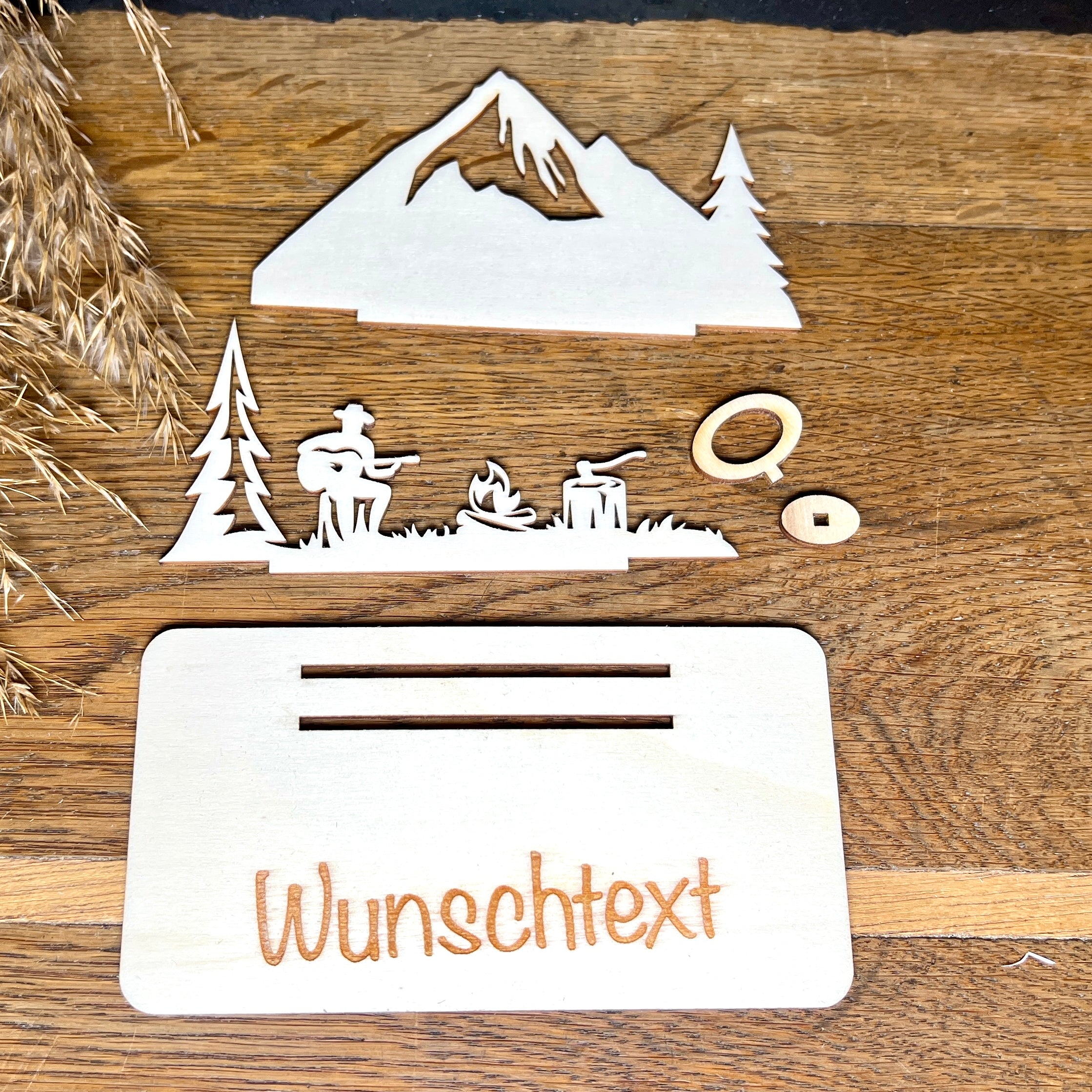 Geldscheinhalter Zelten, Camping