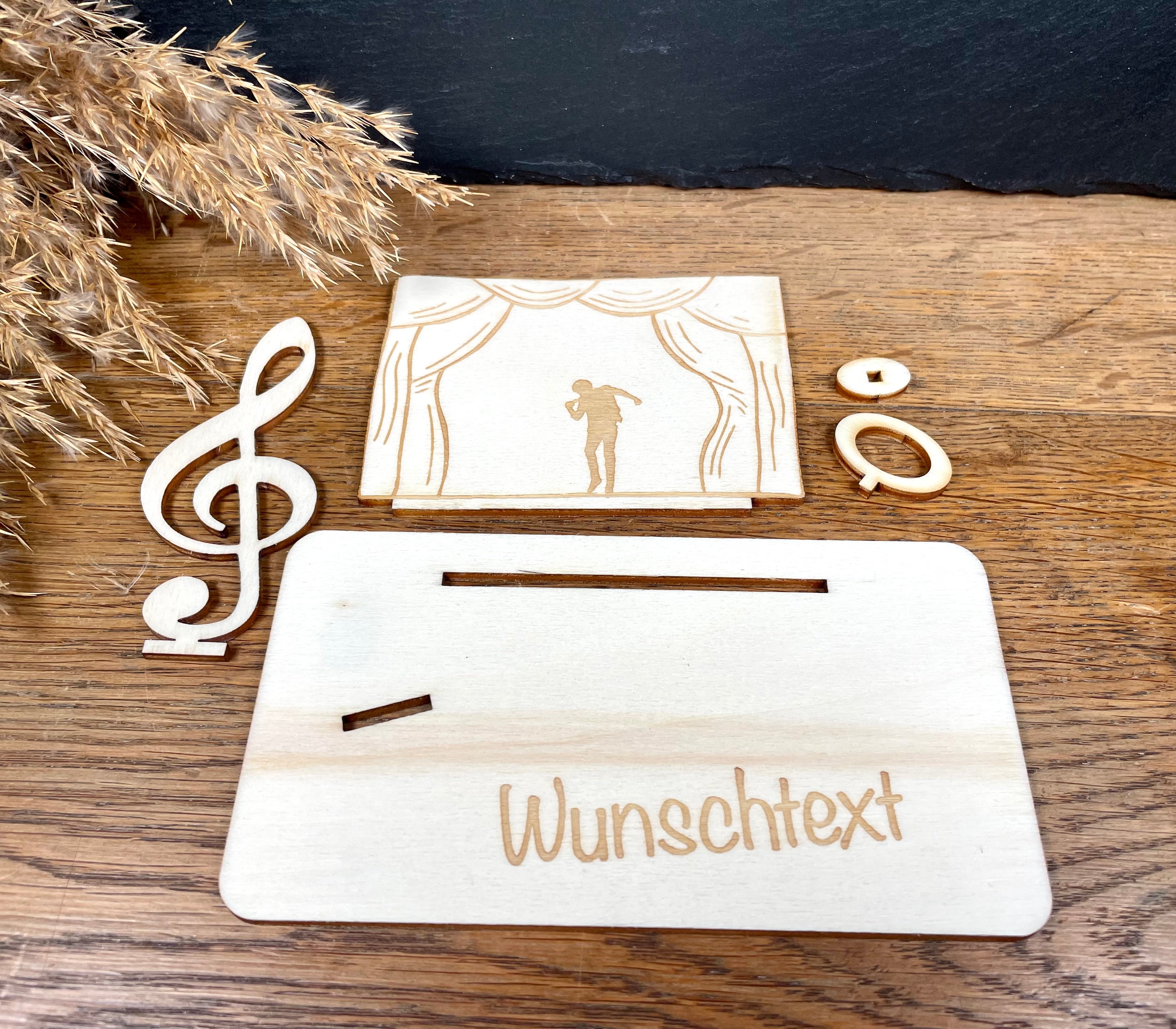 Geldscheinhalter Konzert, Theater, Musical, Sänger