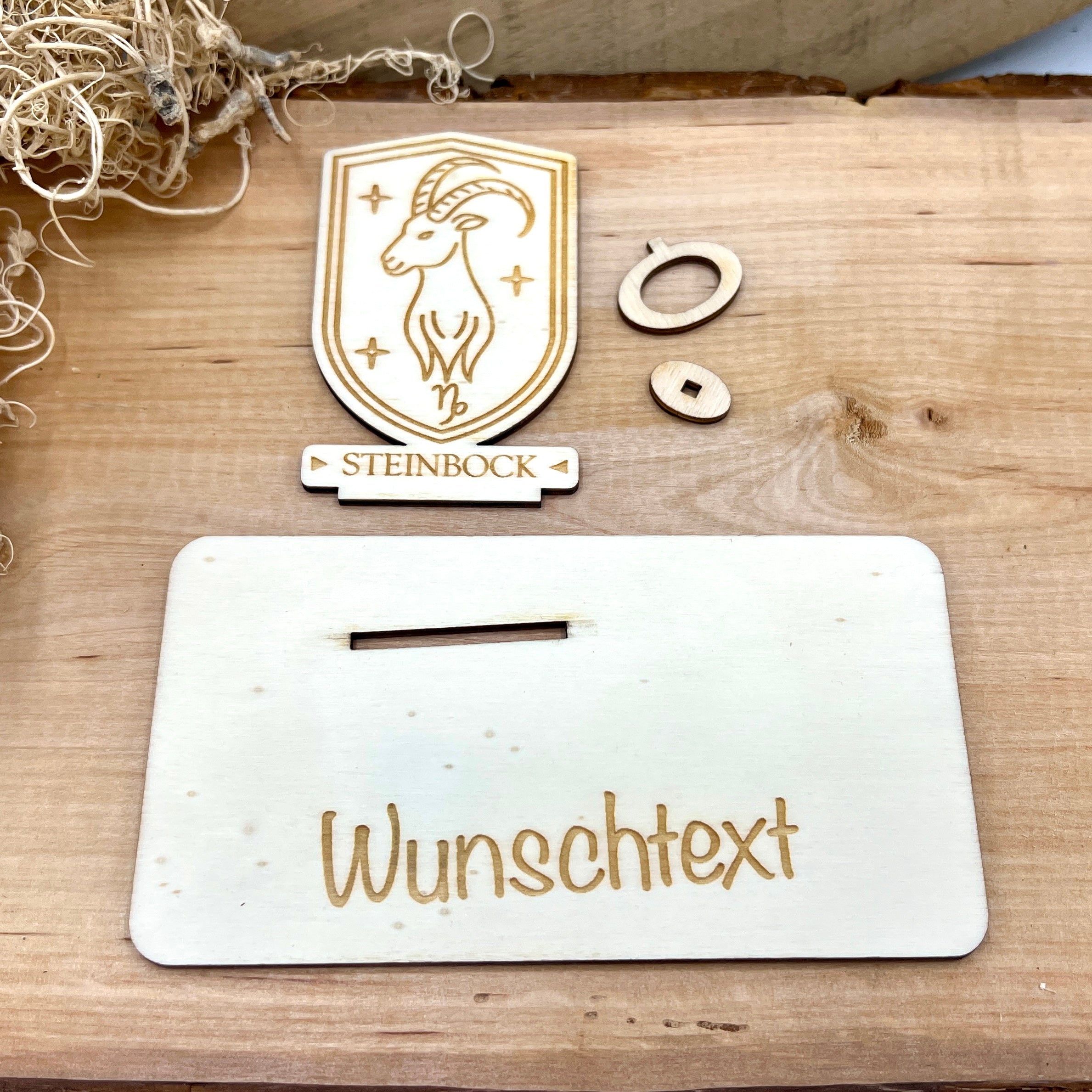Geldscheinhalter Sternzeichen Steinbock