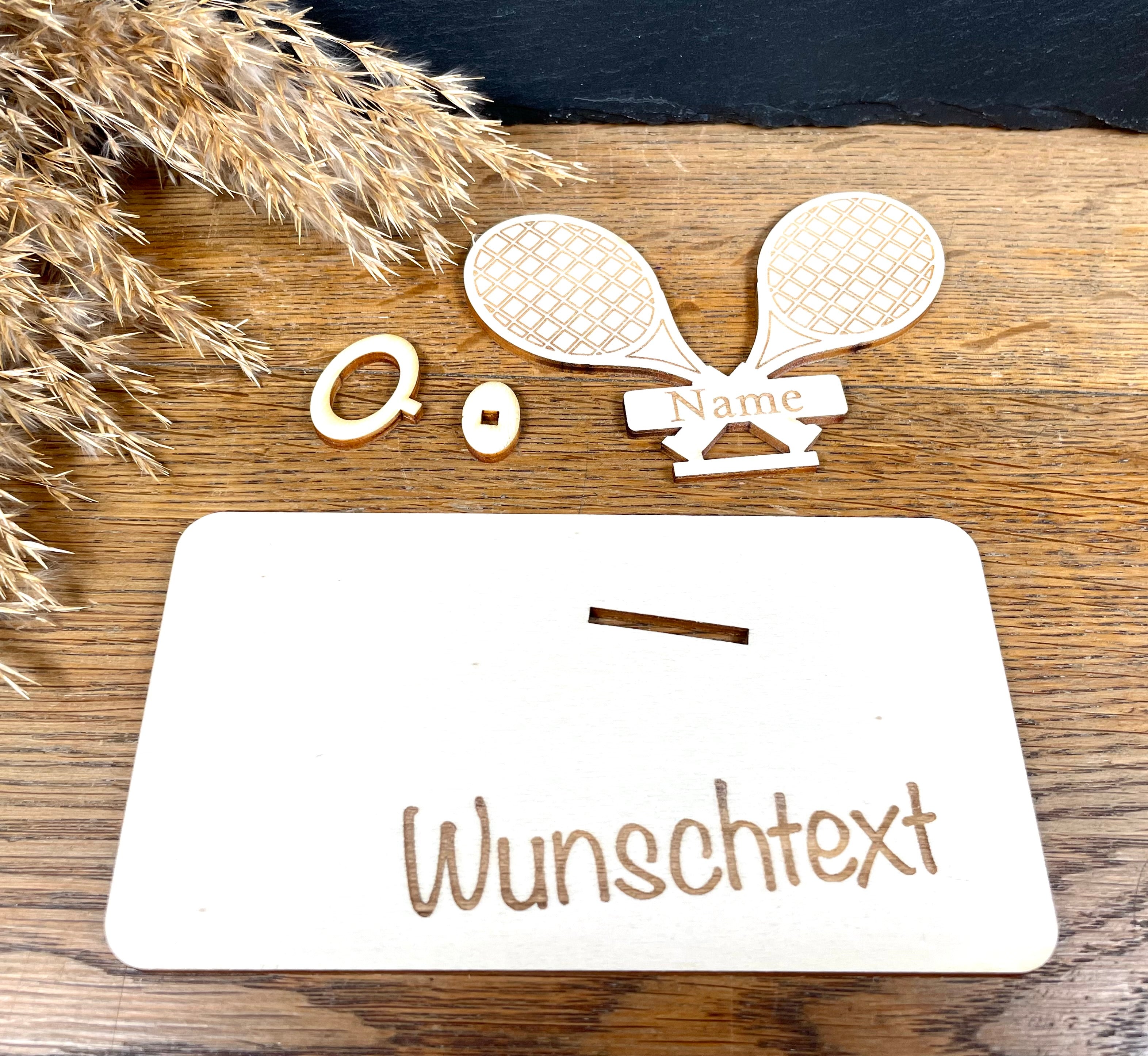 Geldscheinhalter Tennis