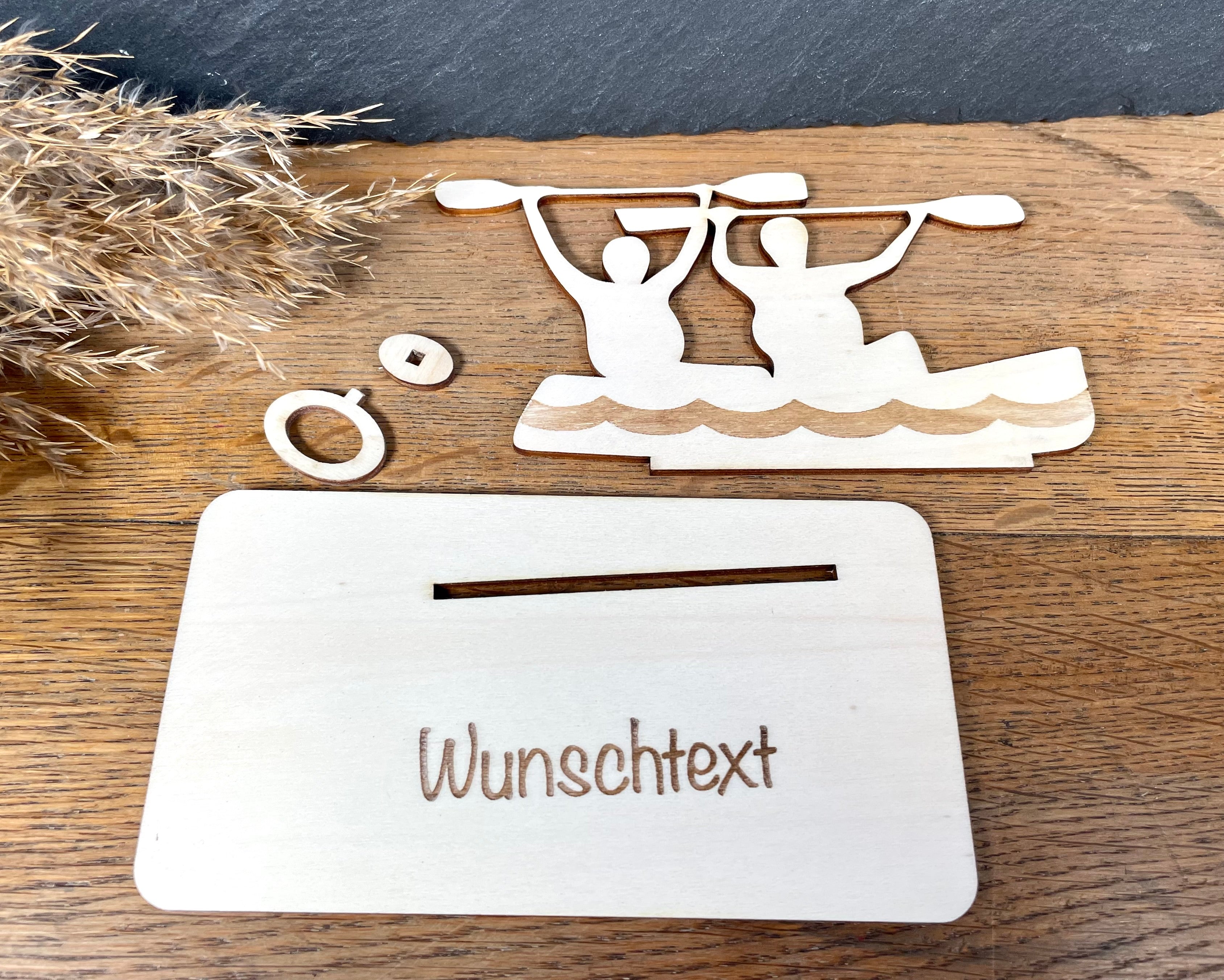 Geldscheinhalter Kanu 2-Personen