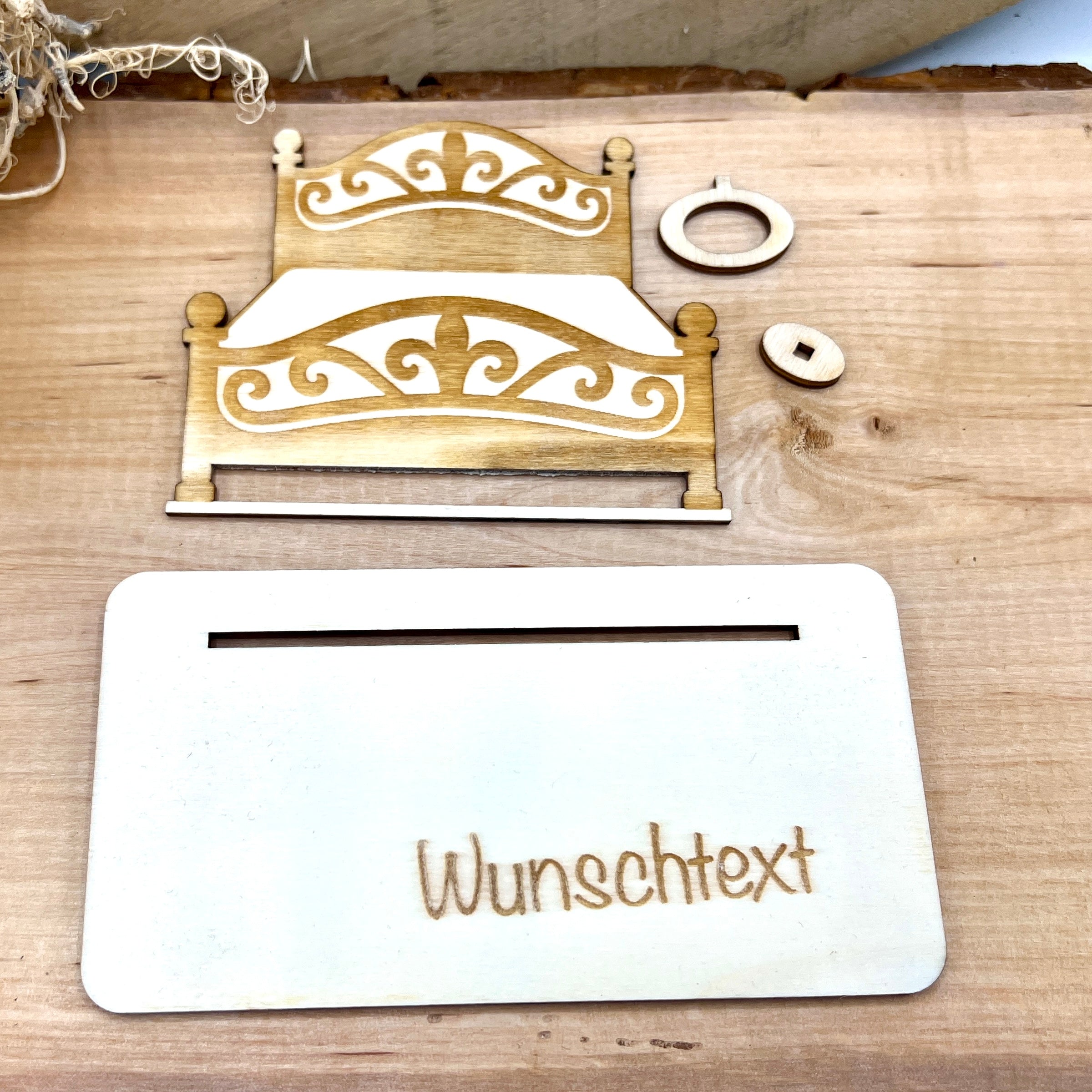 Geldscheinhalter Bett