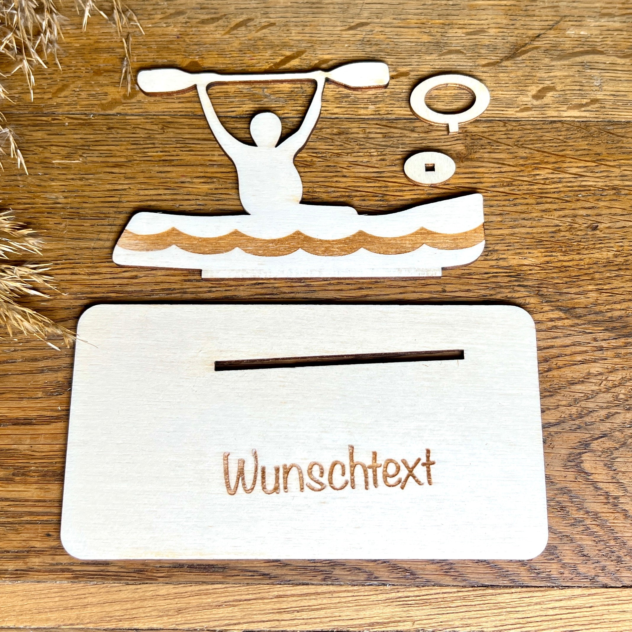 Geldscheinhalter Kanu 1-Person