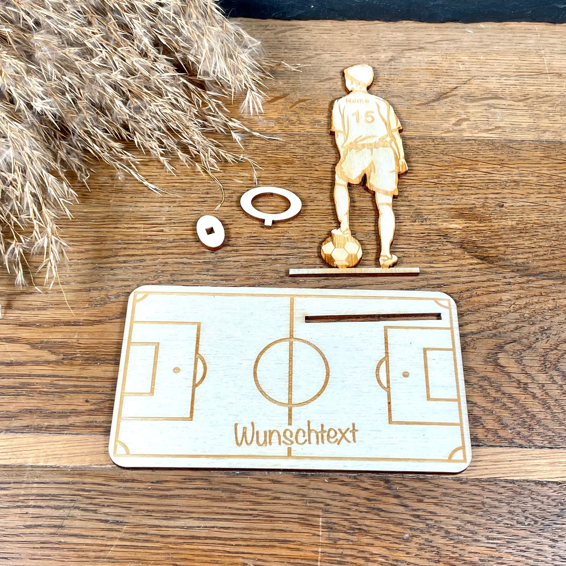 Geldscheinhalter Fußballspieler