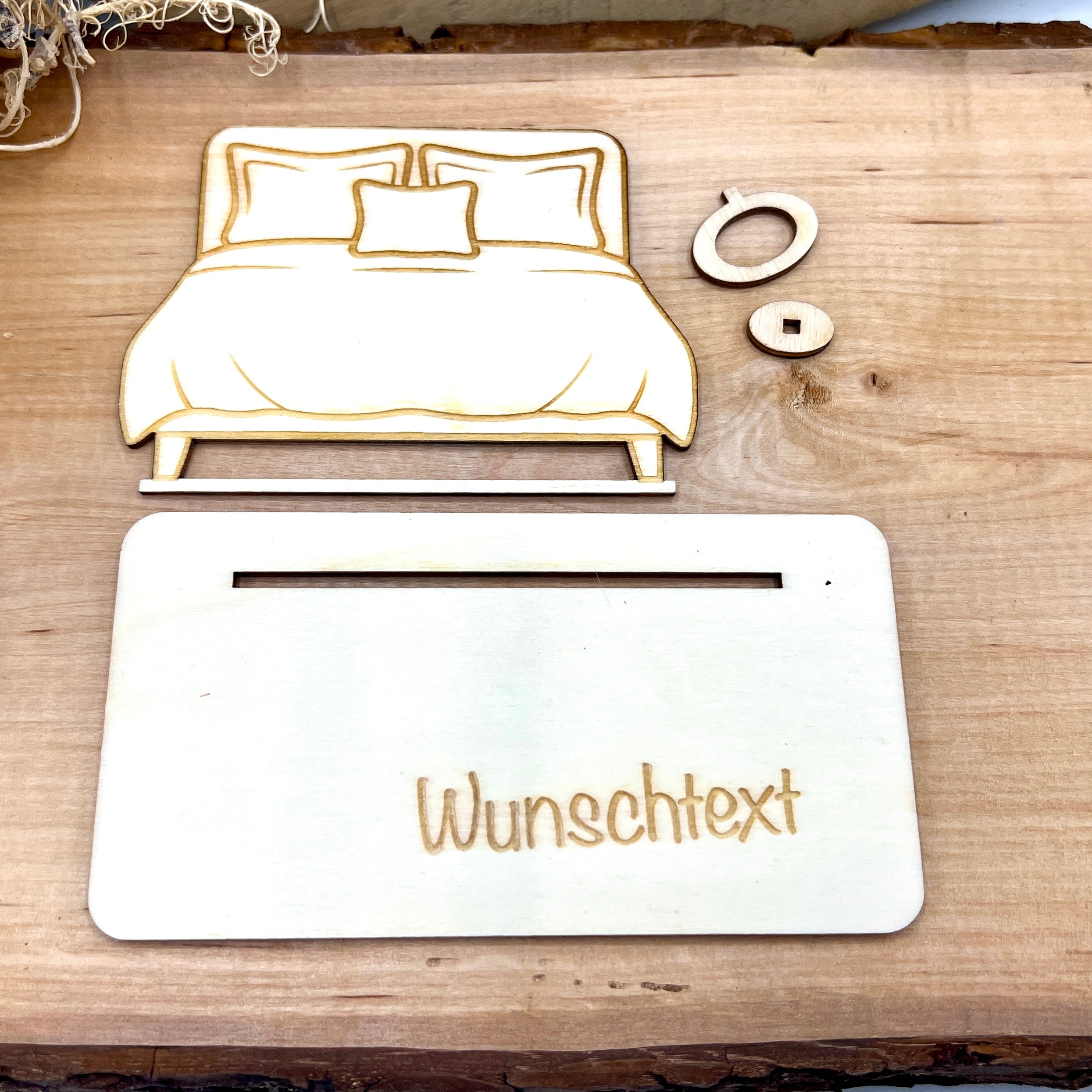 Geldscheinhalter Bett