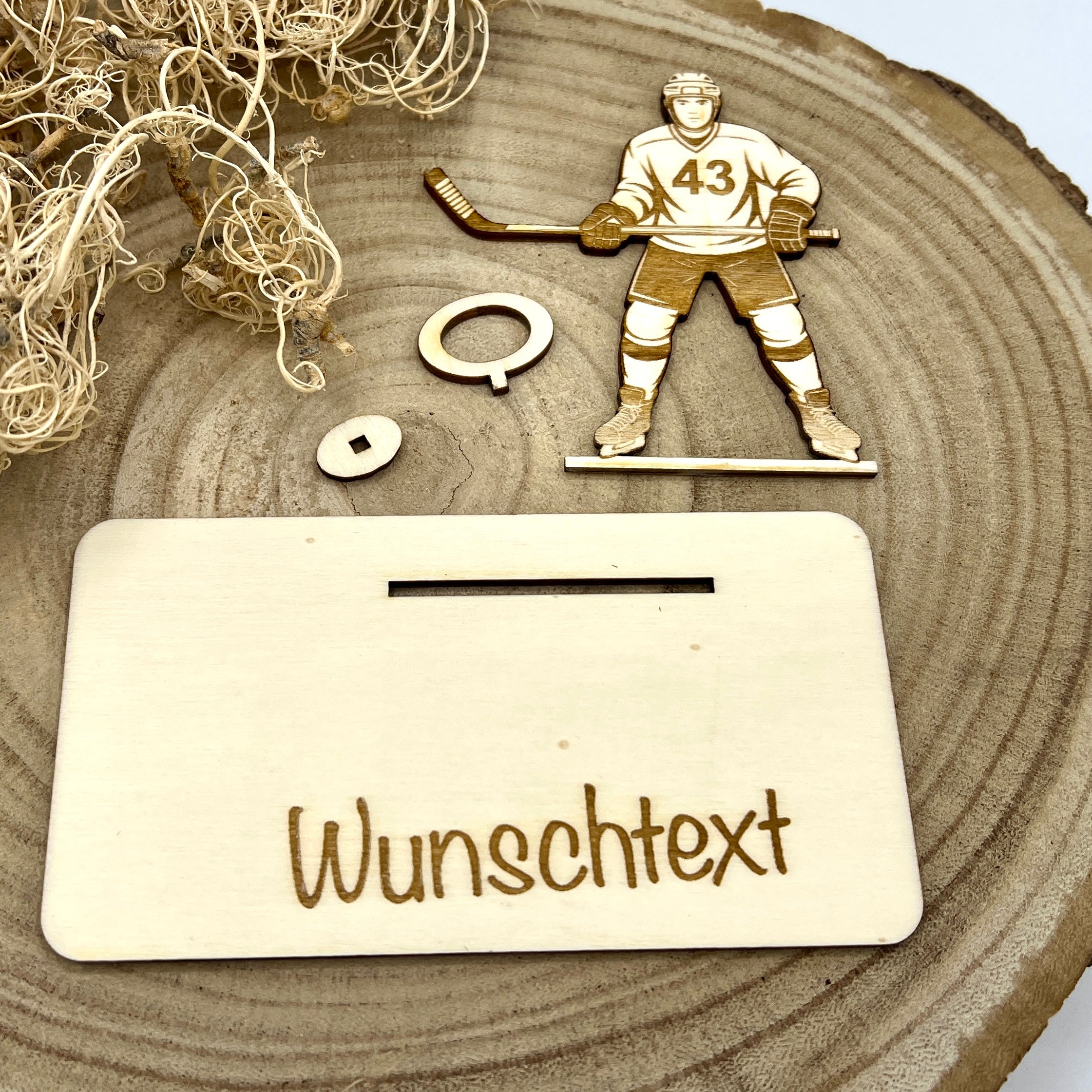 Geldscheinhalter Eishockey Goalie