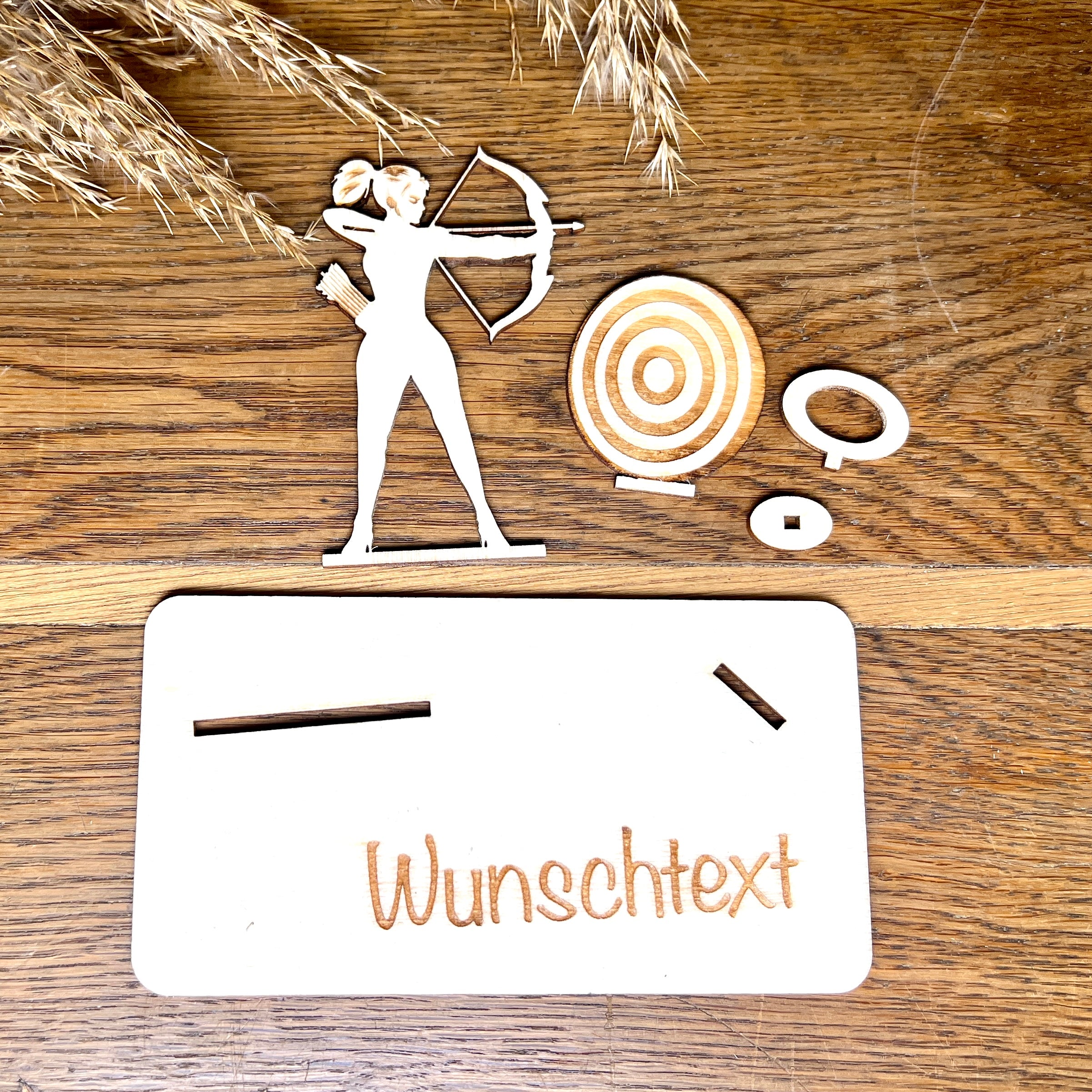 Geldscheinhalter Bogenschießen