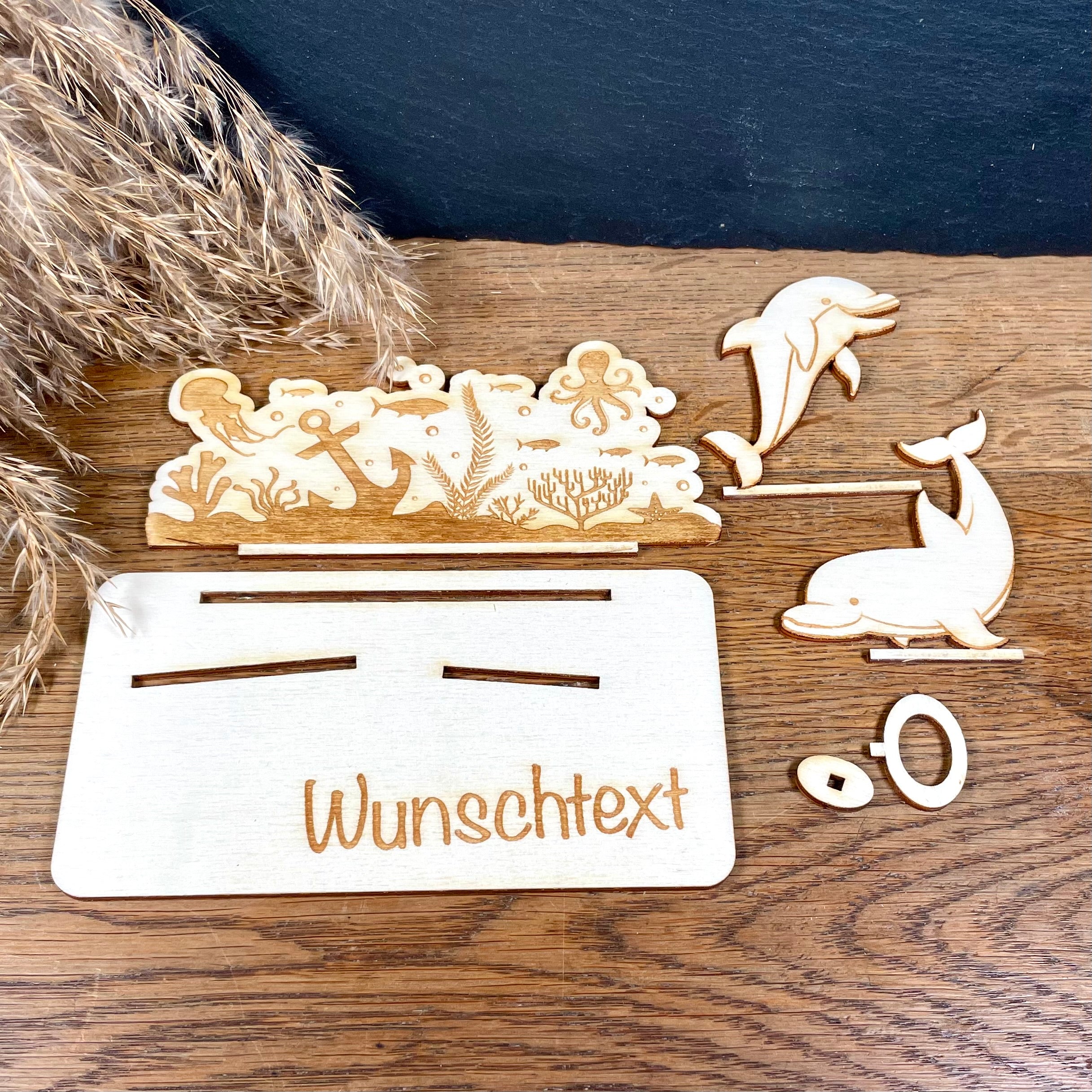 Geldscheinhalter Delfine