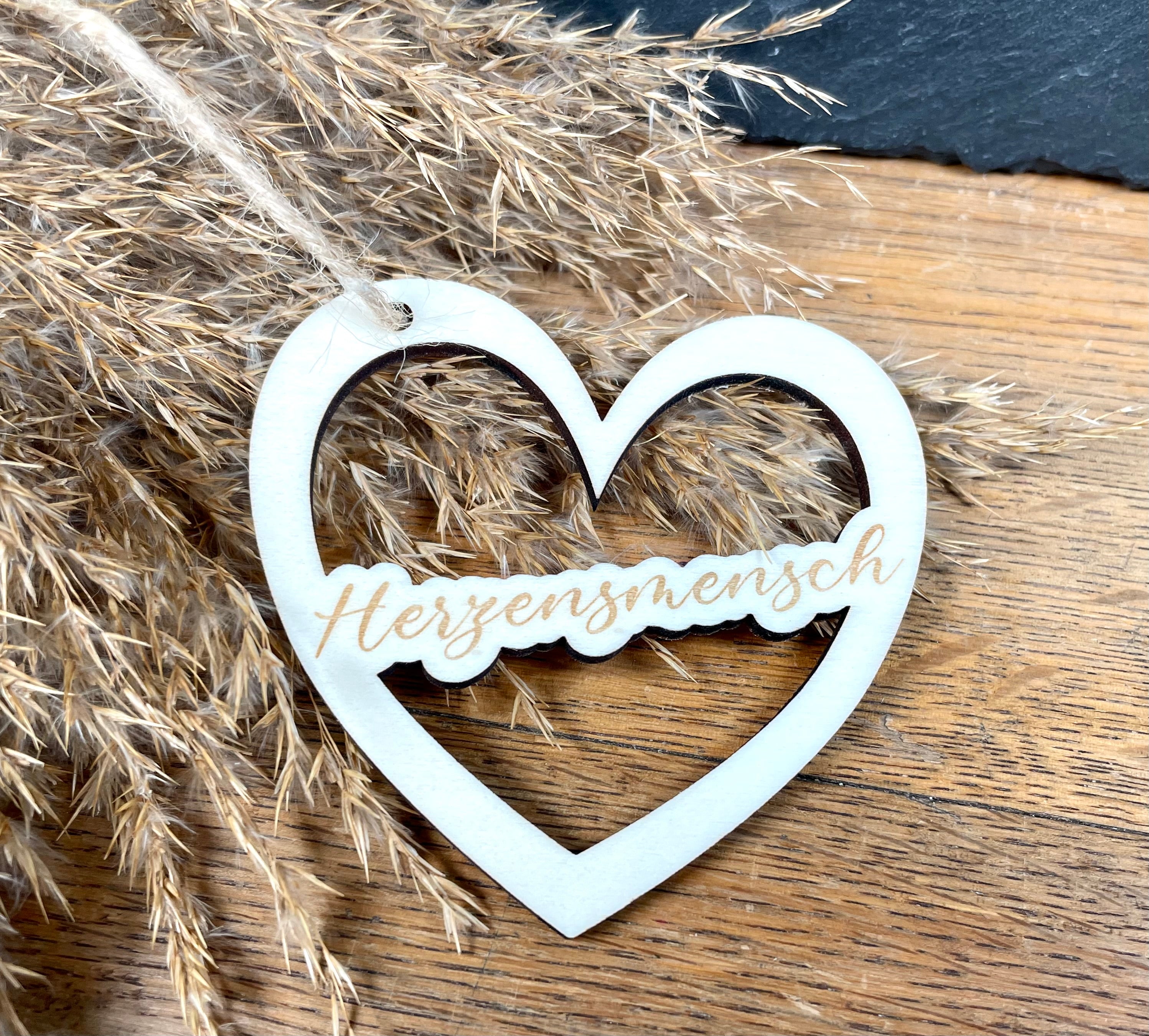 Herzanhänger - Herzensmensch