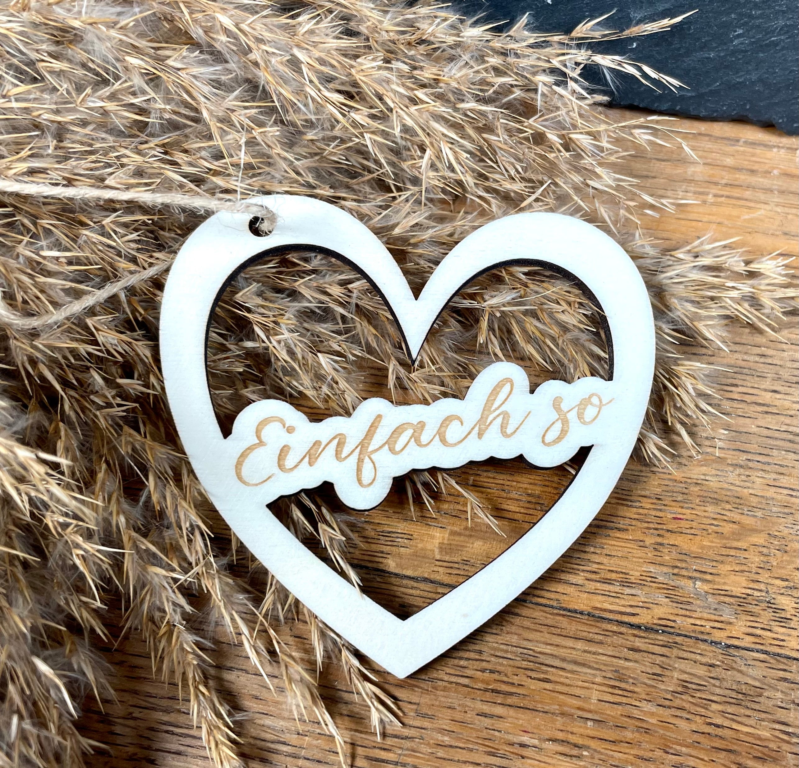 Herzanhänger - Einfach so