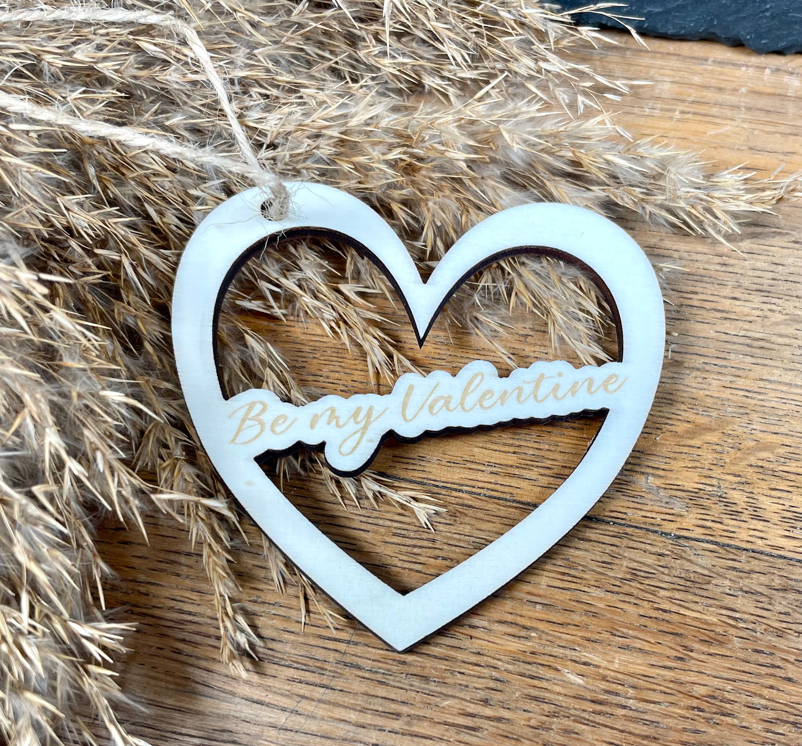Herzanhänger - Be my Valentine