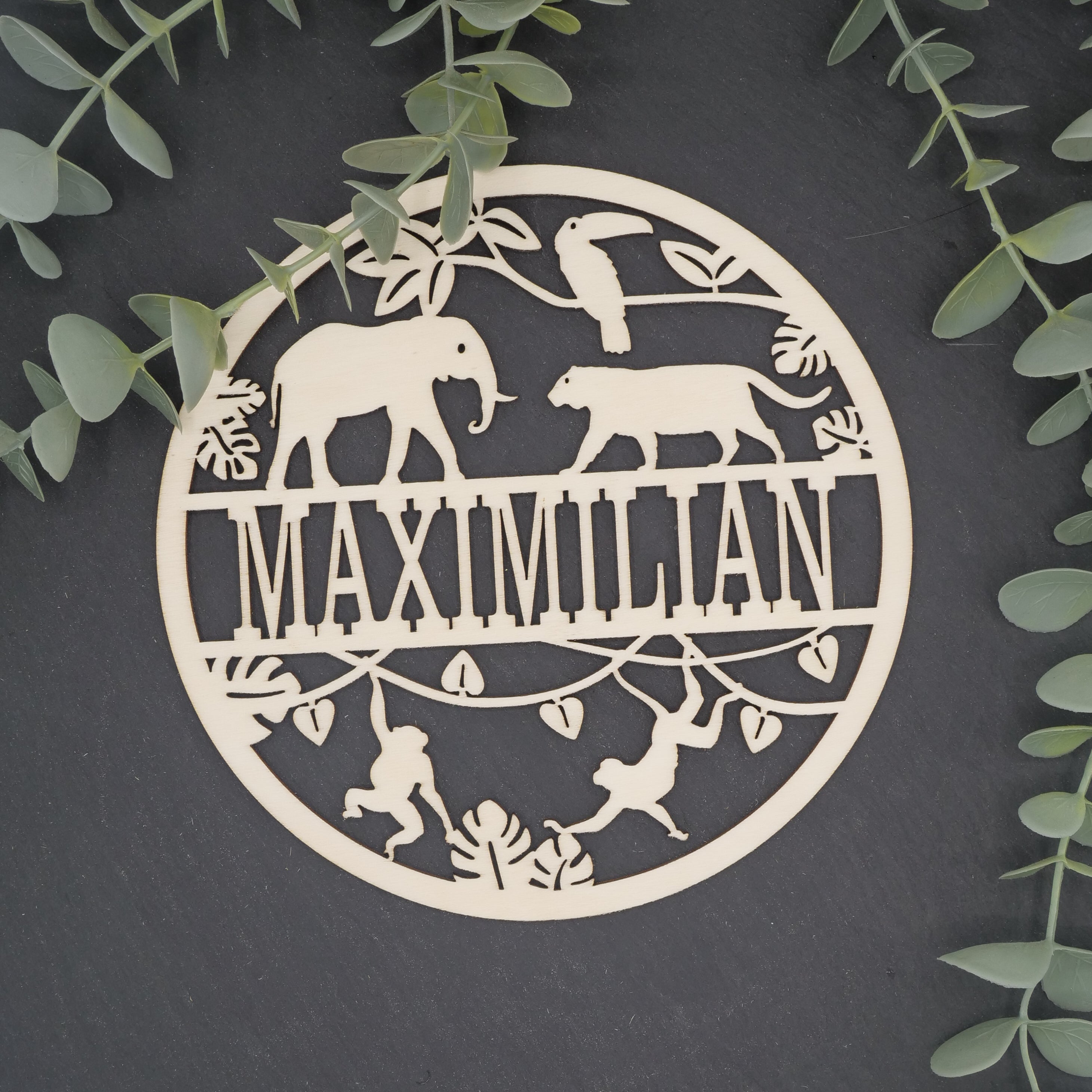 Namenschild Dschungel, Urwald