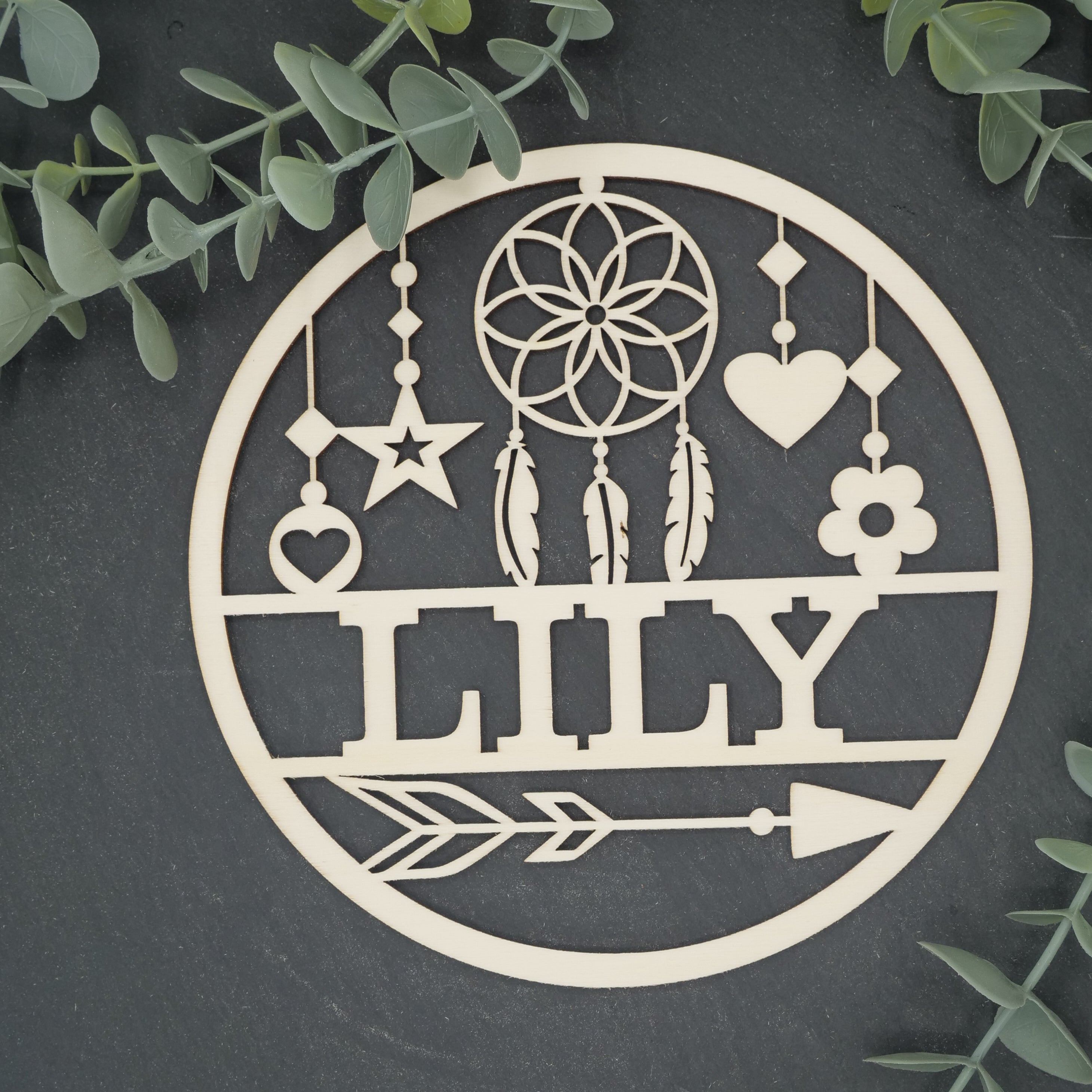 Namenschild Traumfänger