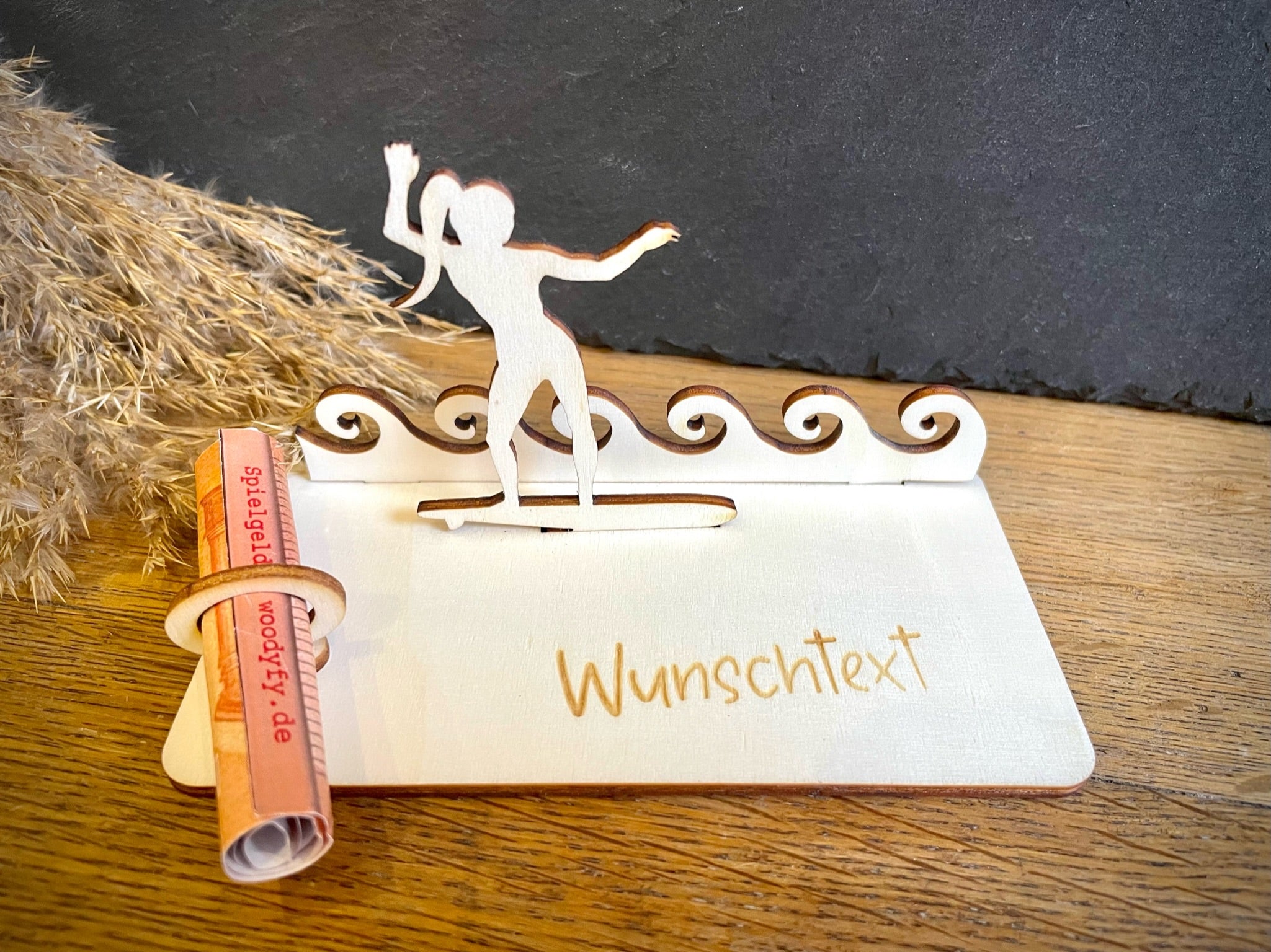 Geldscheinhalter Surferin