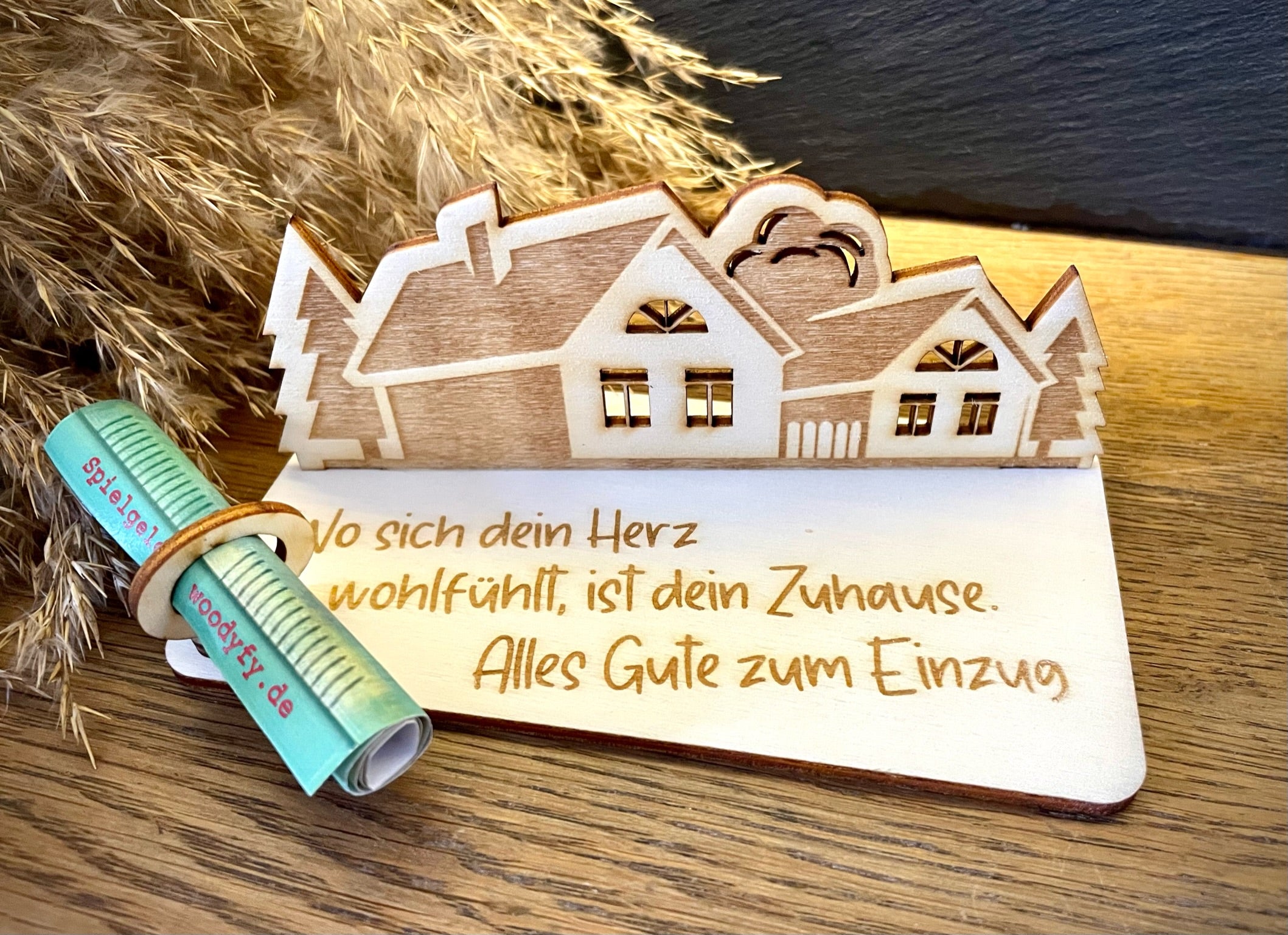 Geldscheinhalter Haus